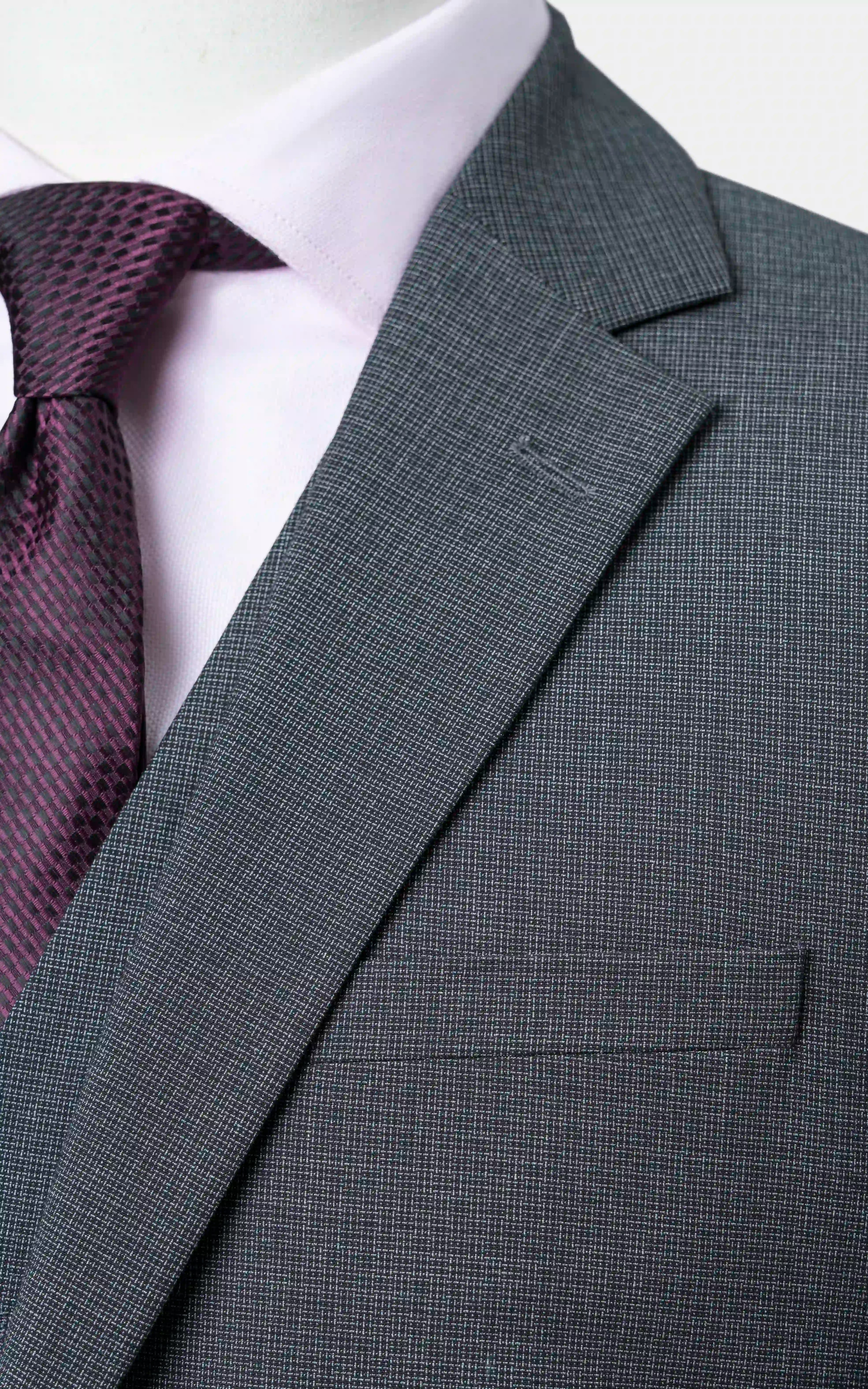 Men’s Three-Piece Suit charcoal