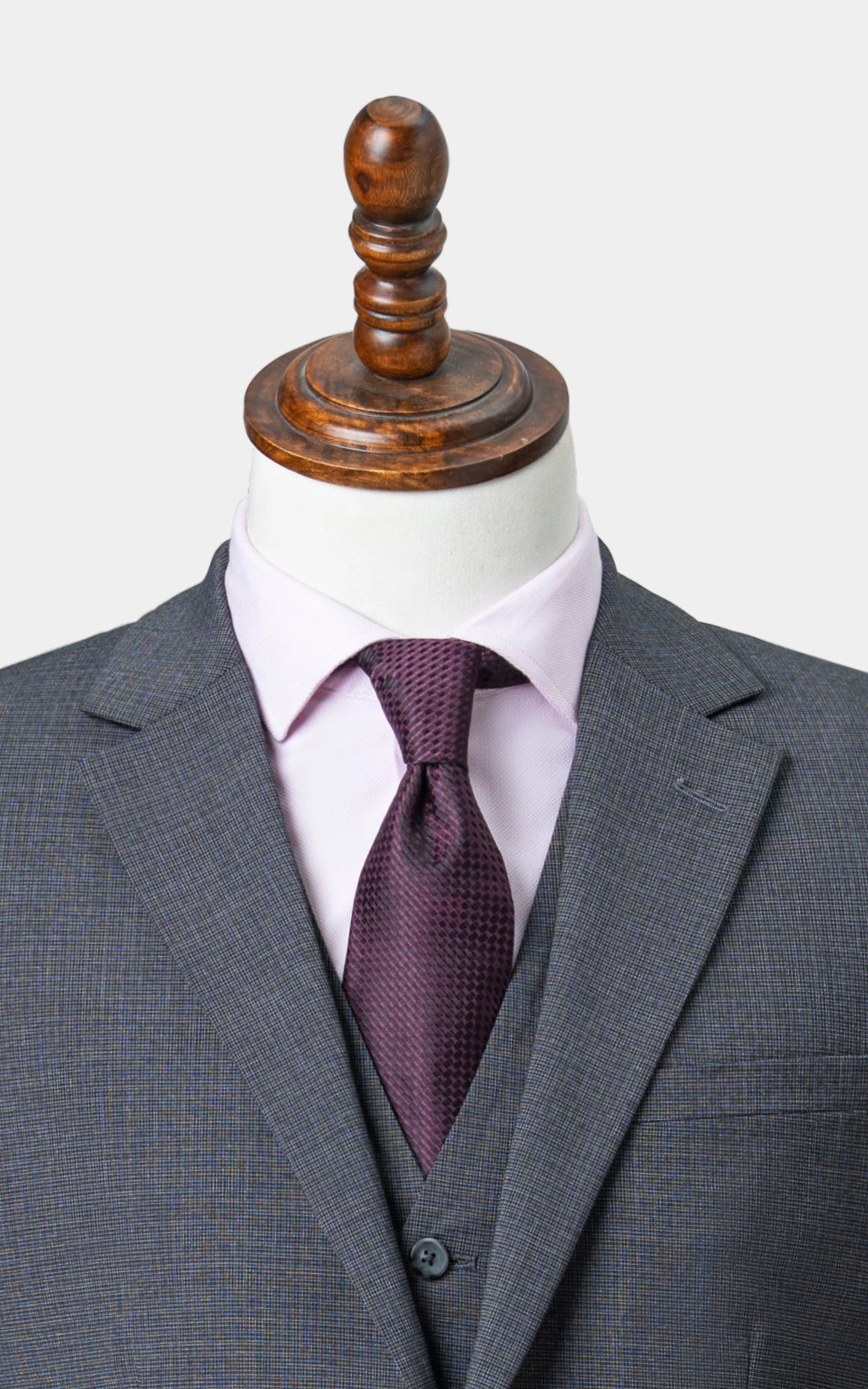 Men’s Three-Piece Suit charcoal