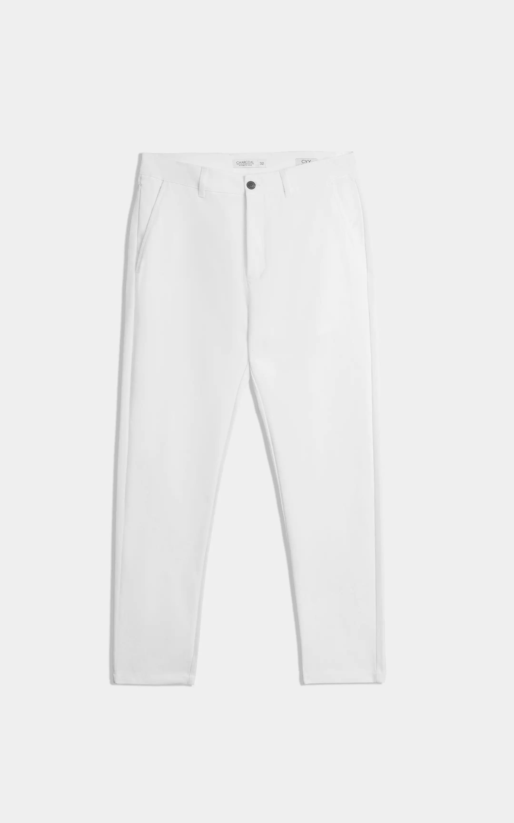 CASUAL PANT REGULAR FIT WHITE