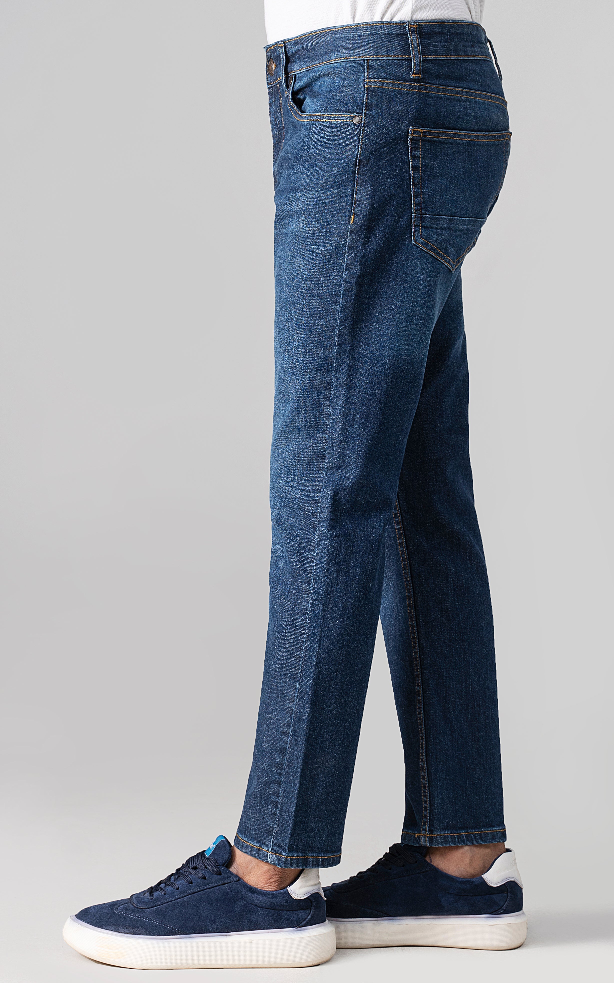 STRAIGHT FIT JEAN DARK  BLUE