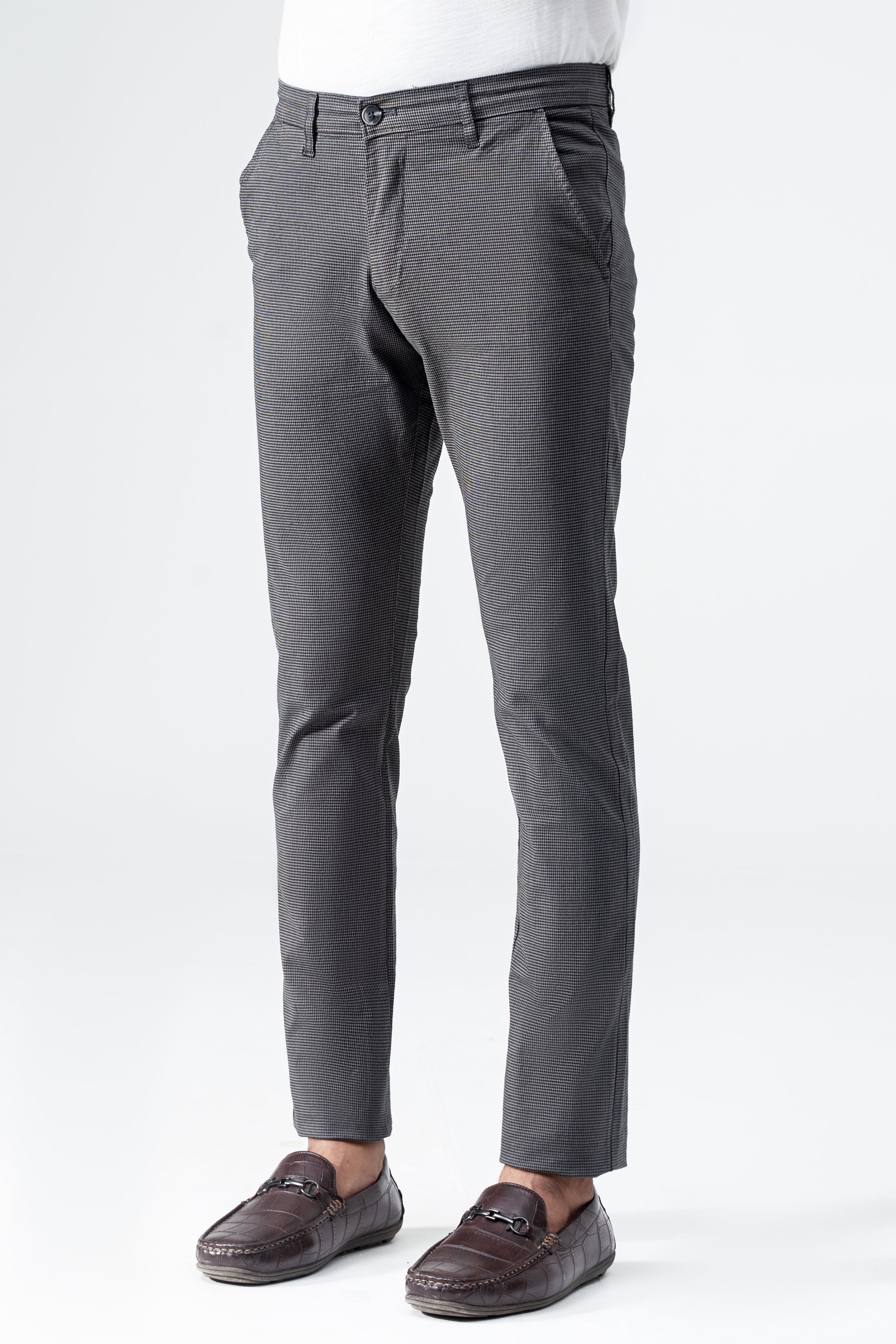 CASUAL PANT GREY BLACK