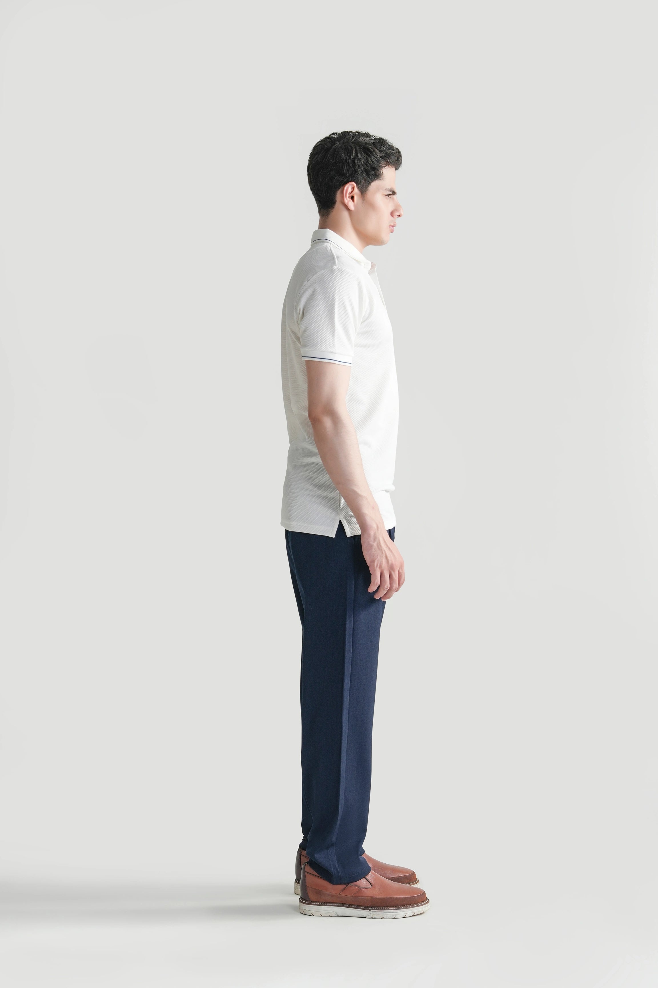 SMART FIT CLASSIC PREMIUM  POLO SHIRT WHITE