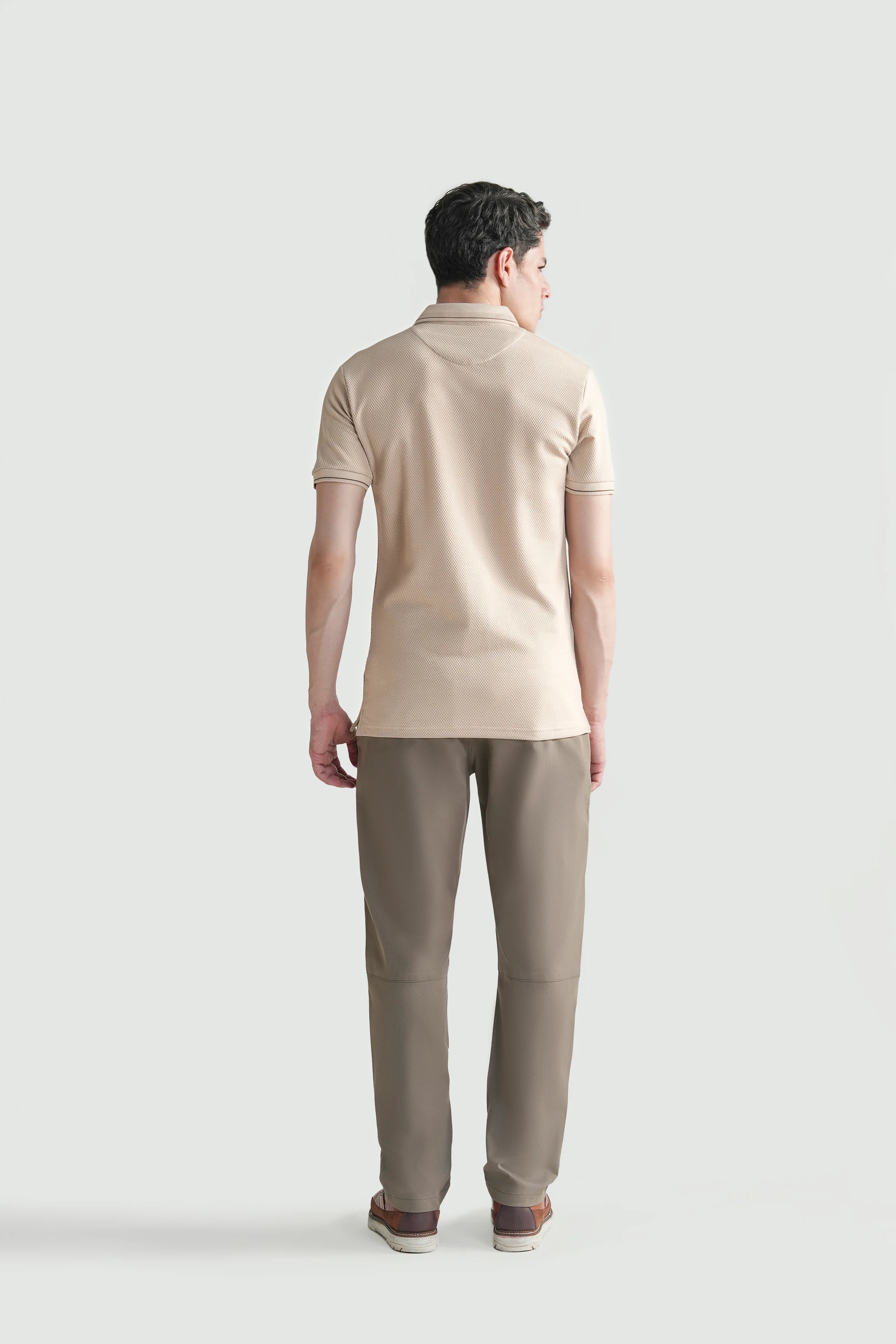 SMART FIT CLASSIC PREMIUM  POLO SHIRT KHAKI