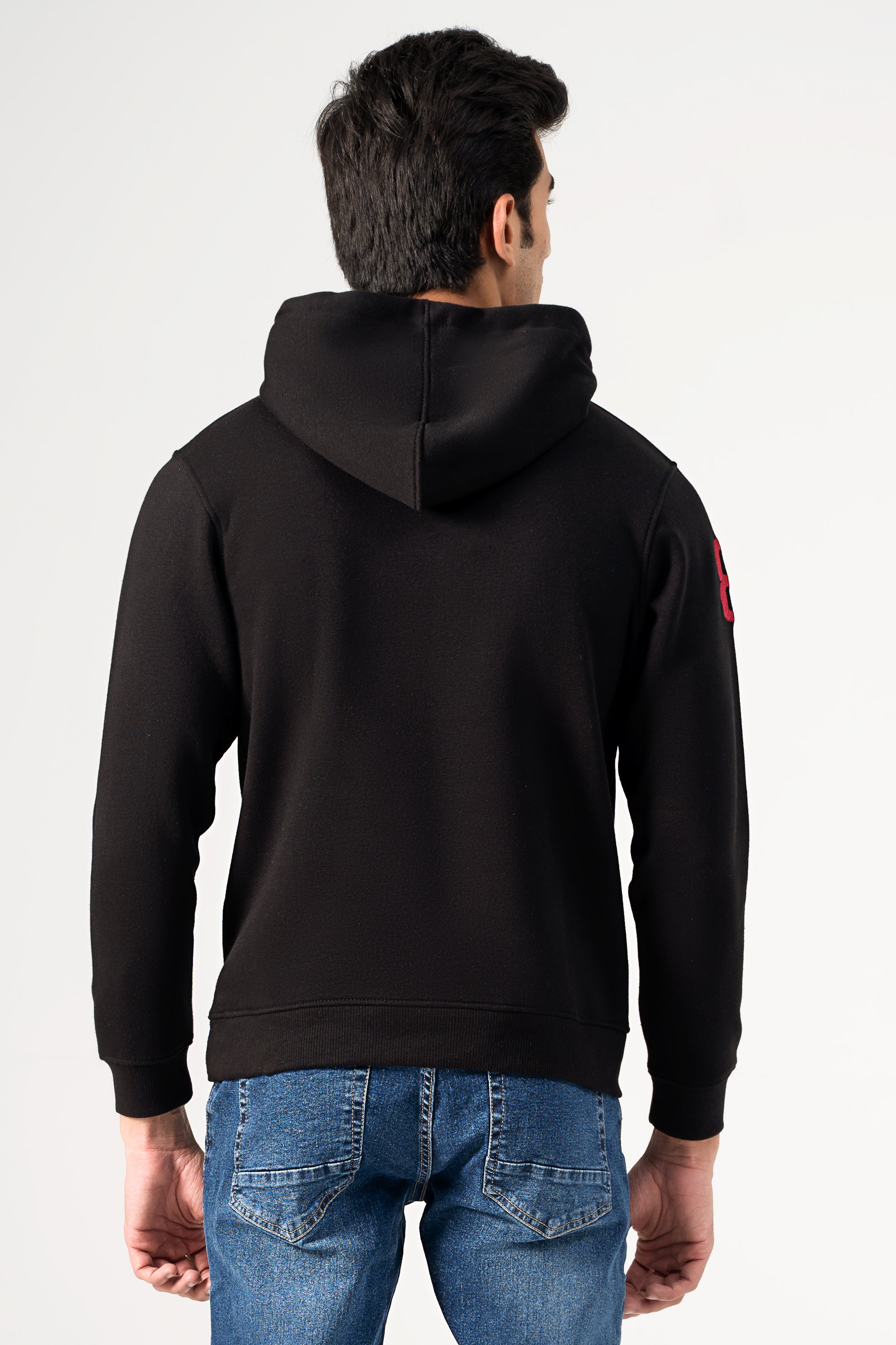 Hoodie black jacket best sale