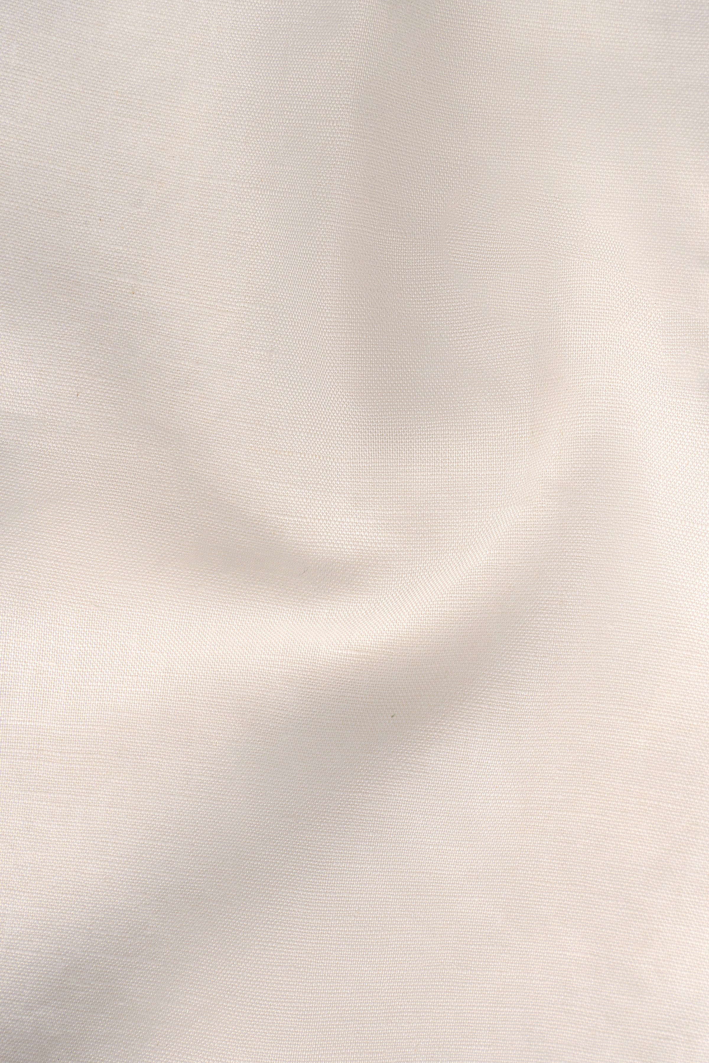 LIMITED EDITION LINEN FABRIC SHIRT OFF WHITE