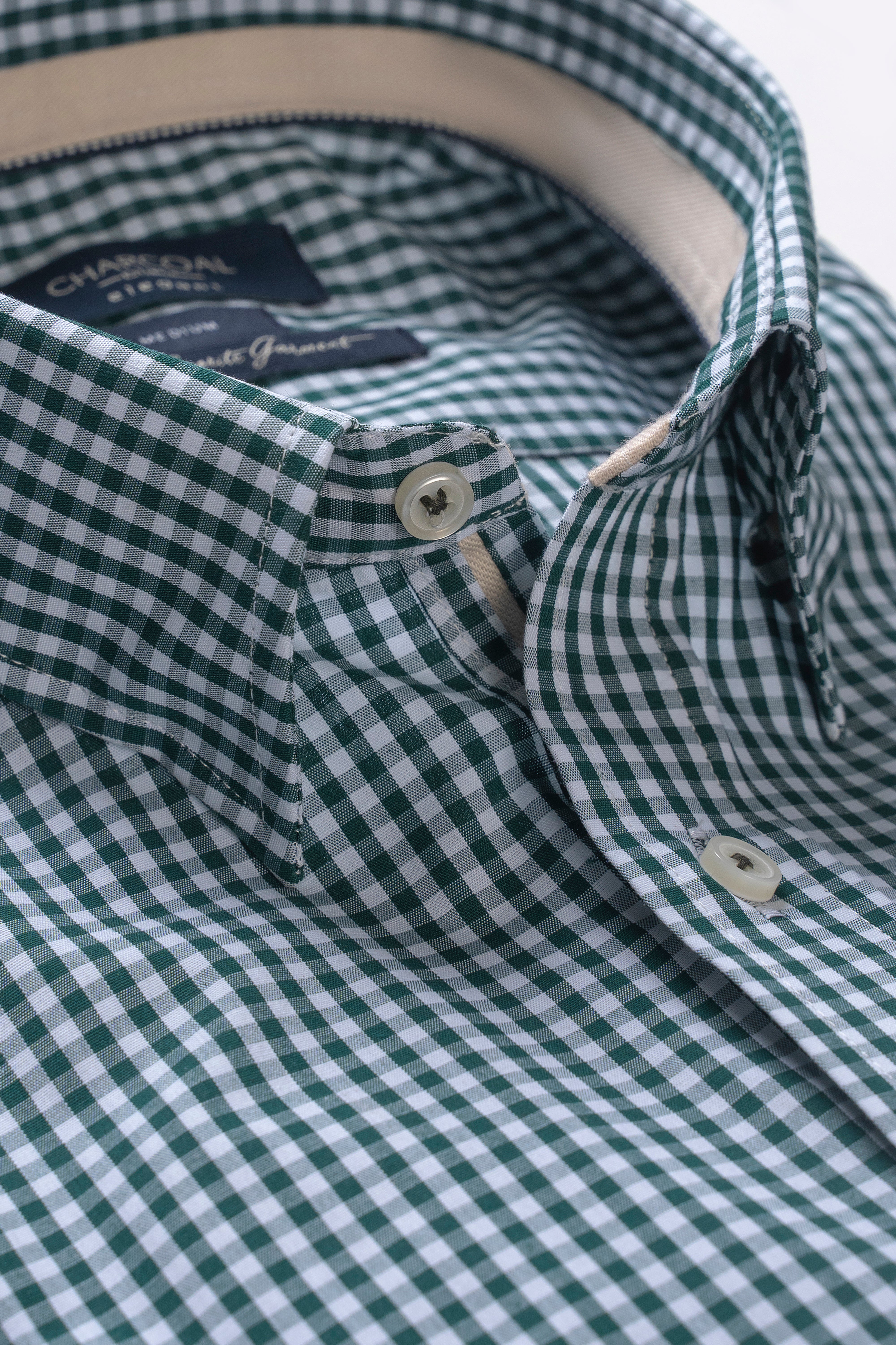 SEMI FORMAL SHIRT GREEN CHECK
