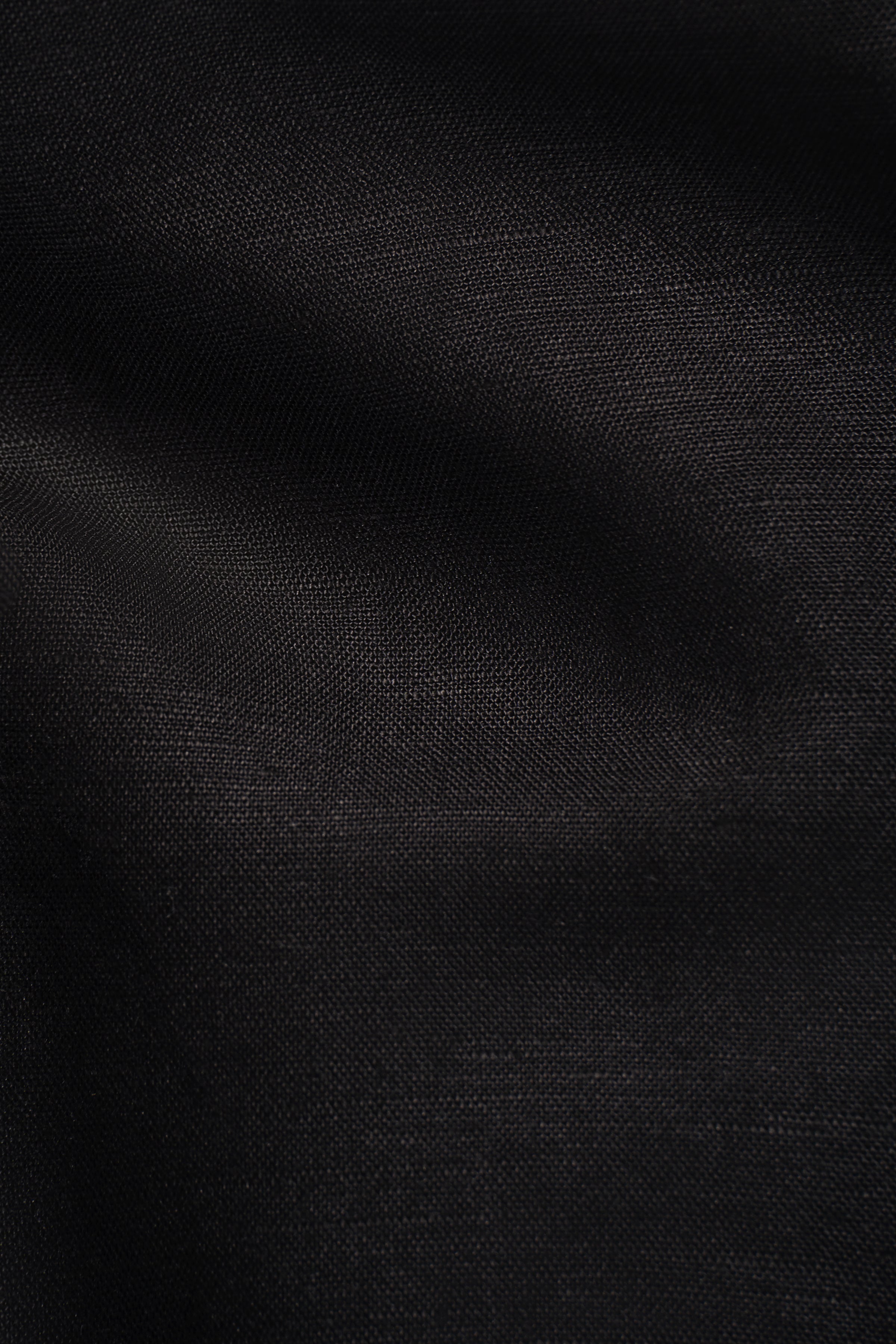 LIMITED EDITION LINEN FABRIC SHIRT BLACK