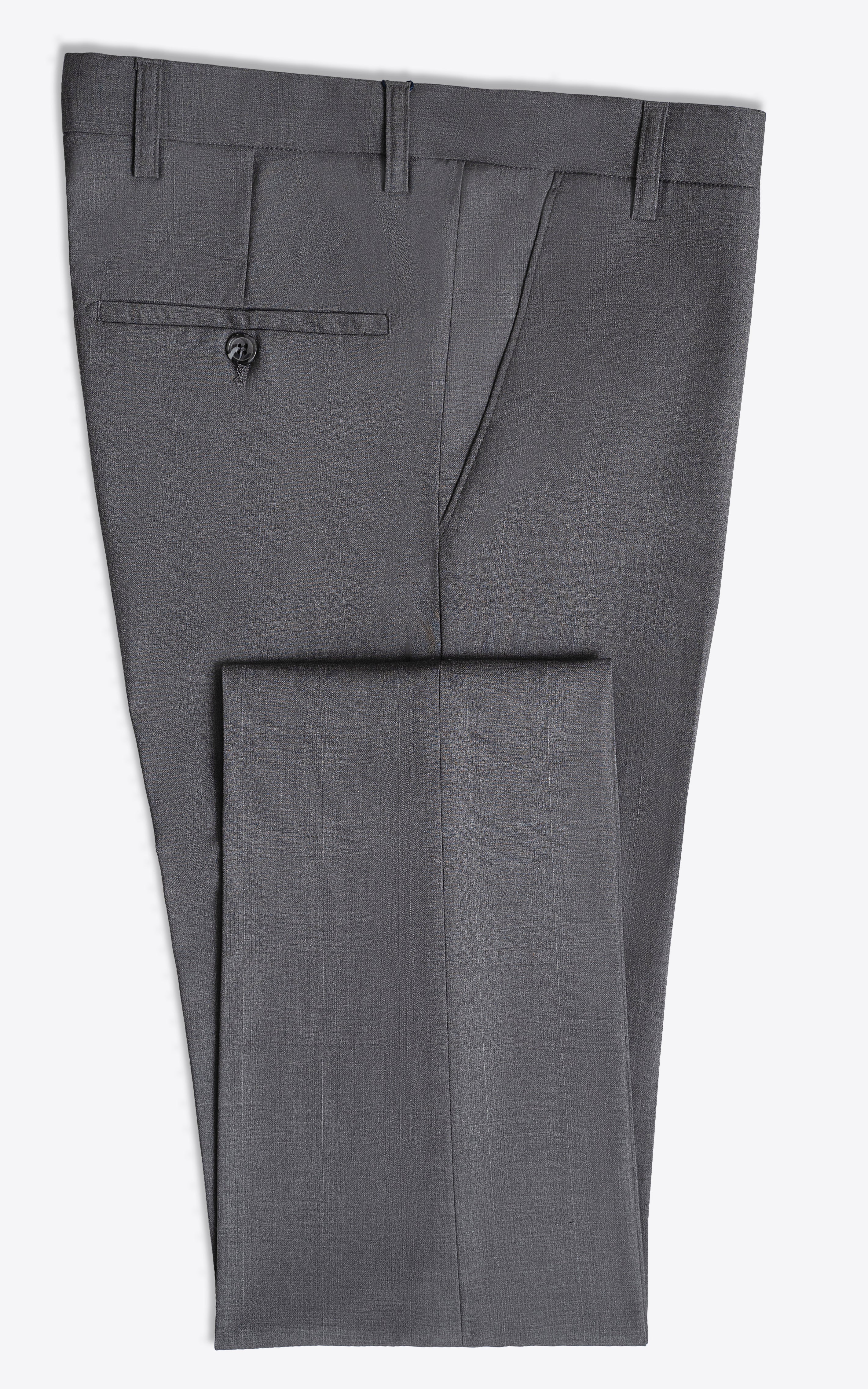 DRESS PANT GREY SELF