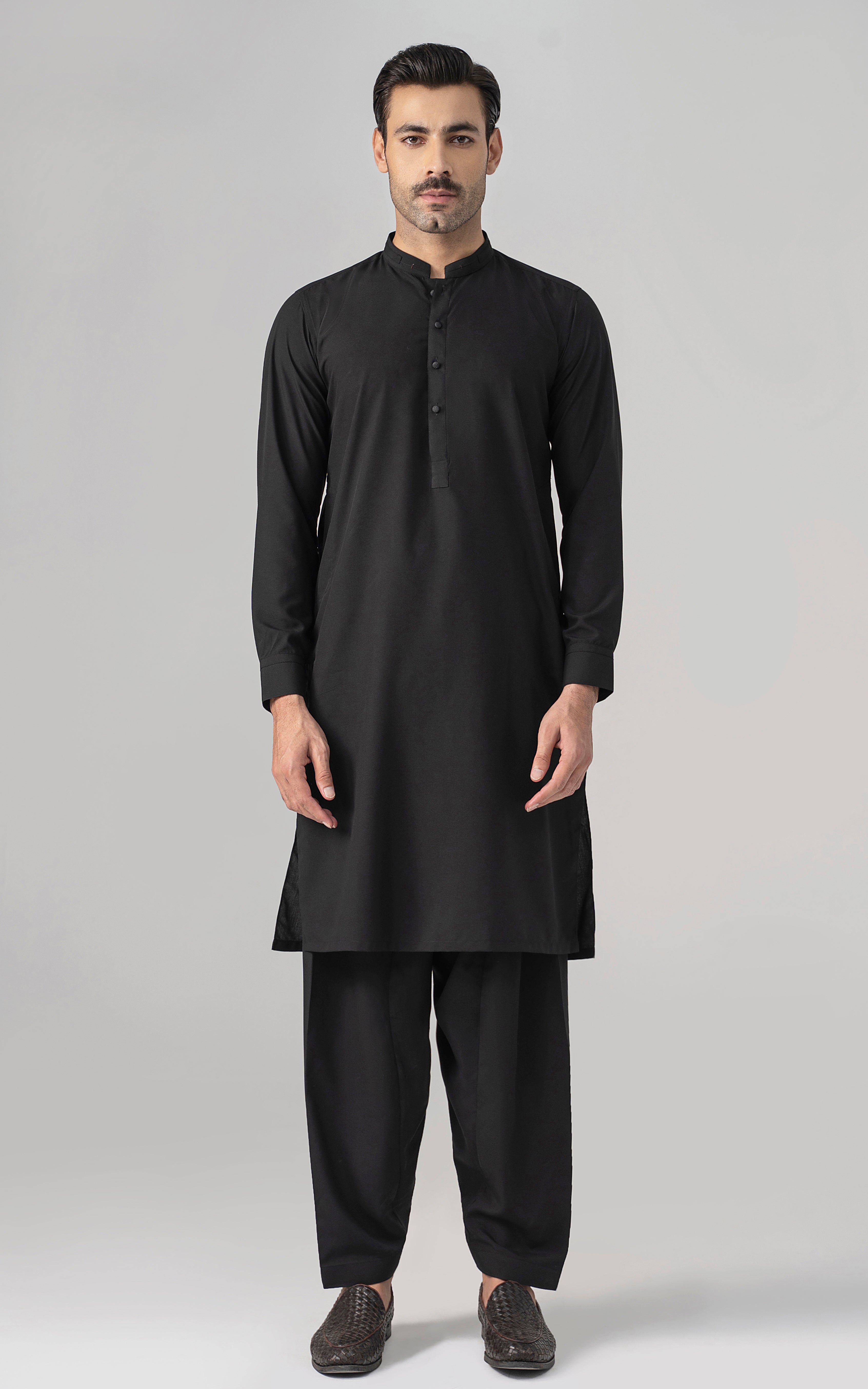 BELNDED WASH & WEAR - CLASSIC COLLECTION BLACK