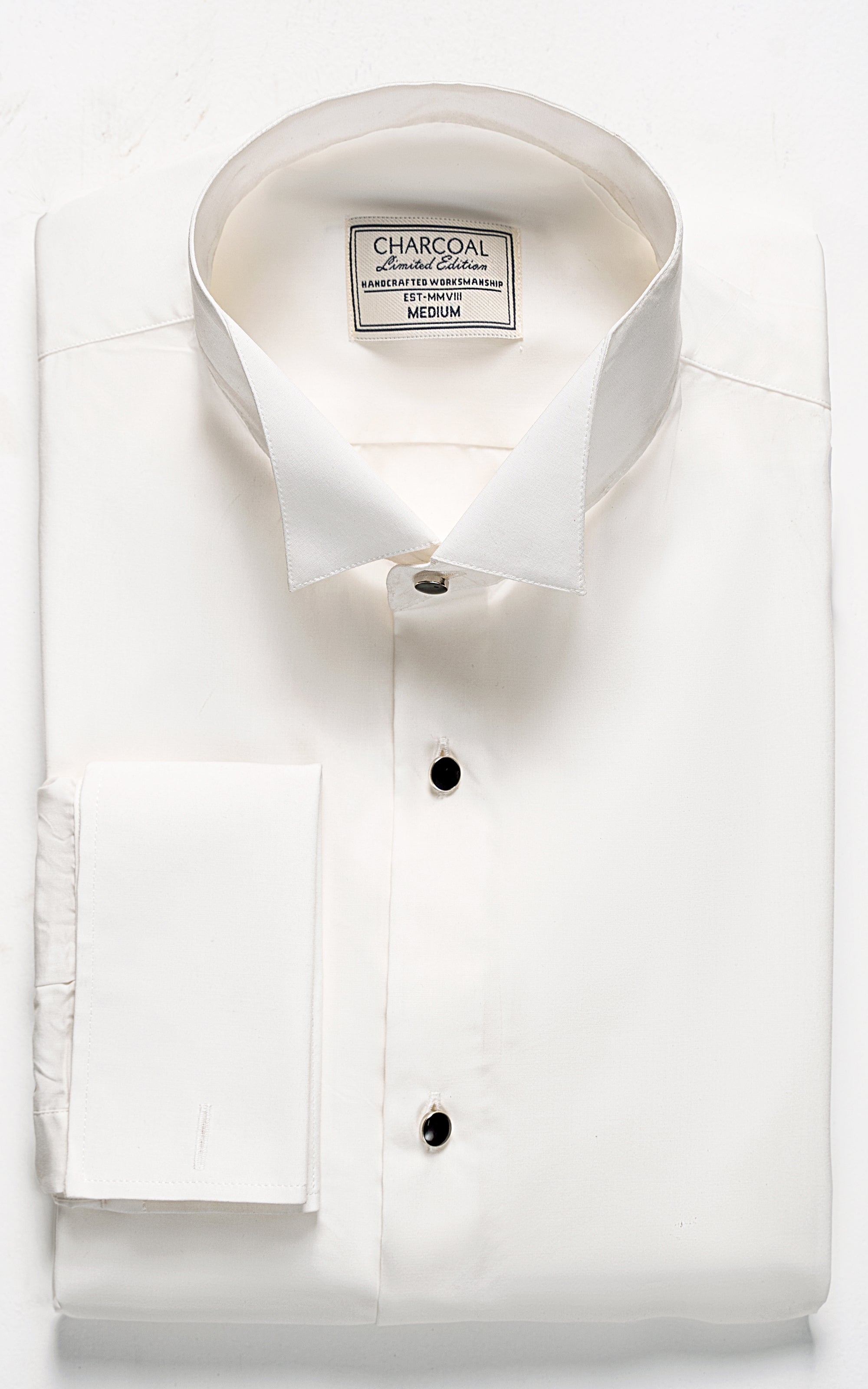 LIMITED EDITION SHIRT WING COLLAR WHITE