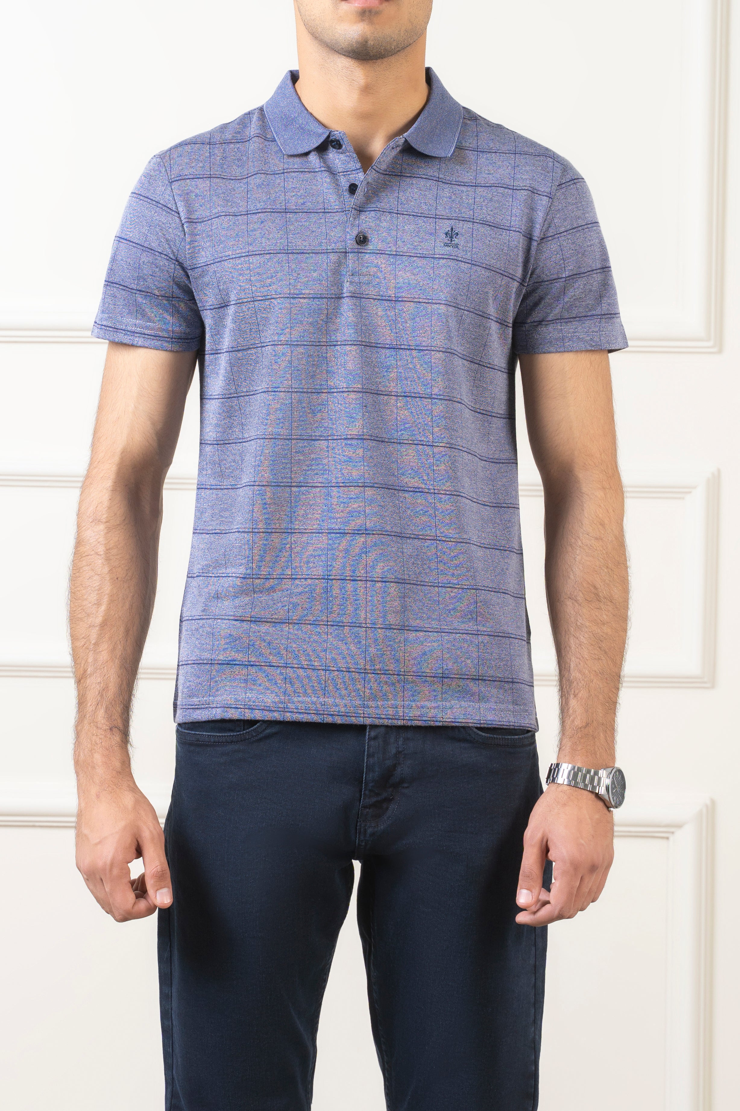 EXECUTIVE POLO NAVY GREY