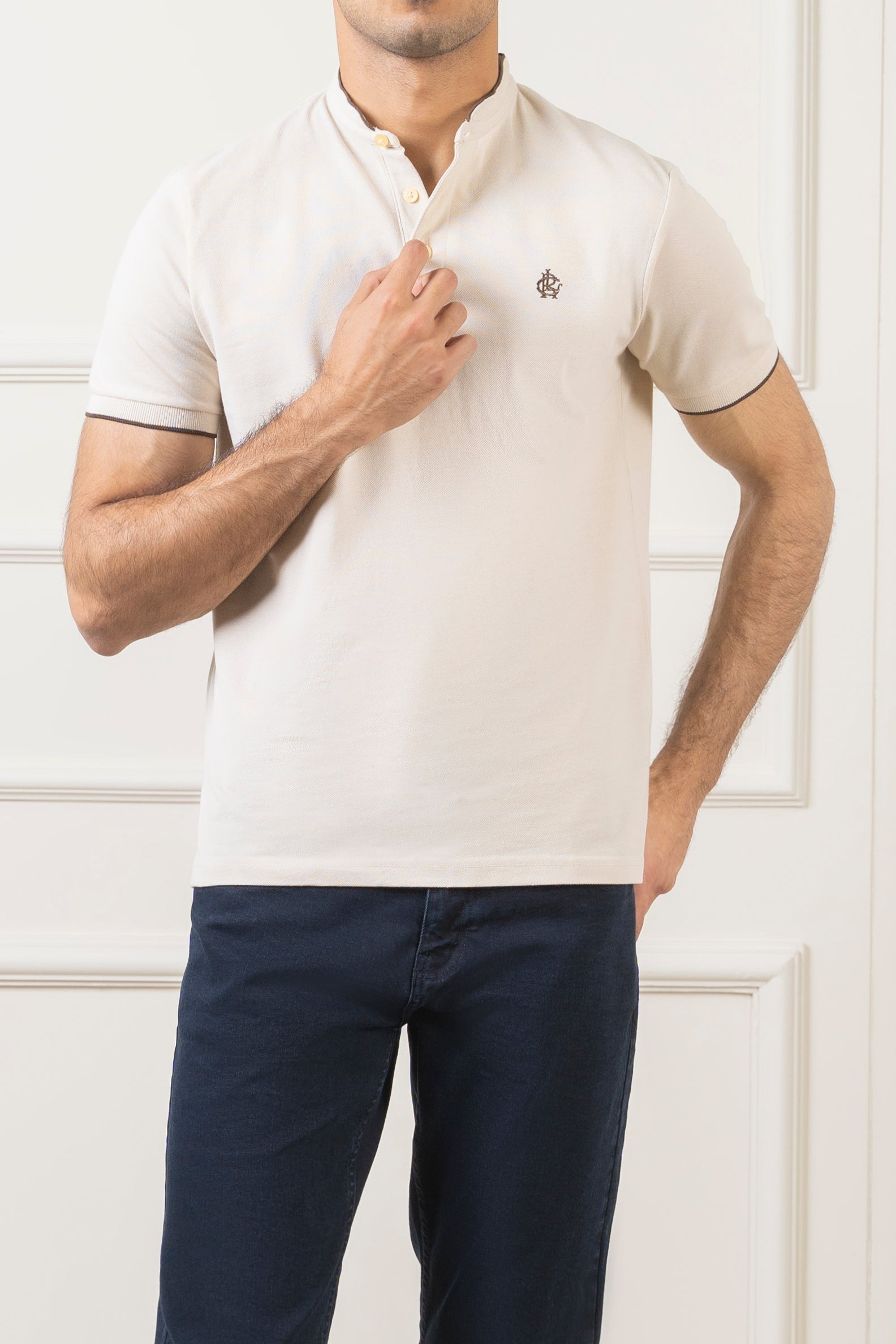 POLO SHIRT BEIGE