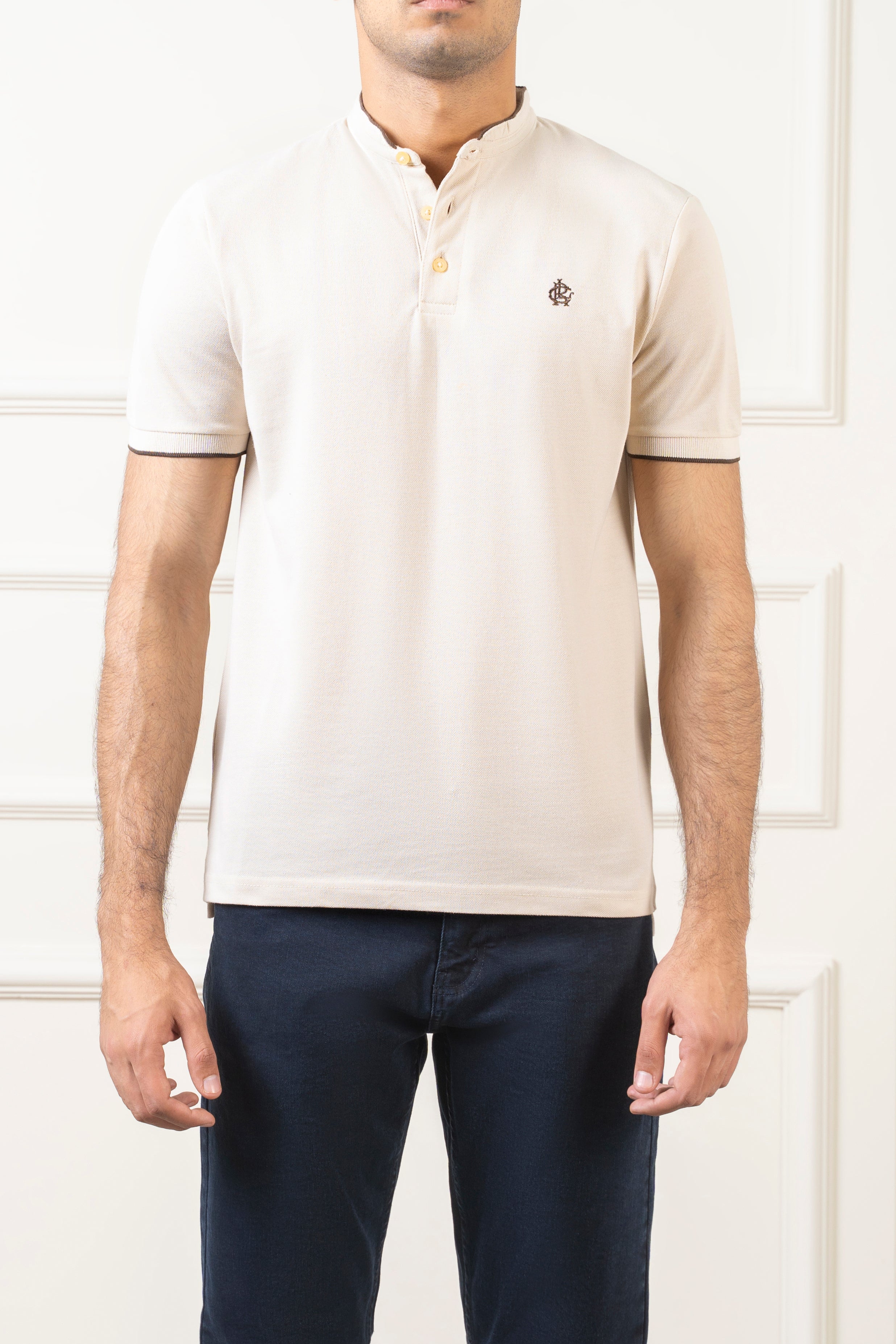 POLO SHIRT BEIGE