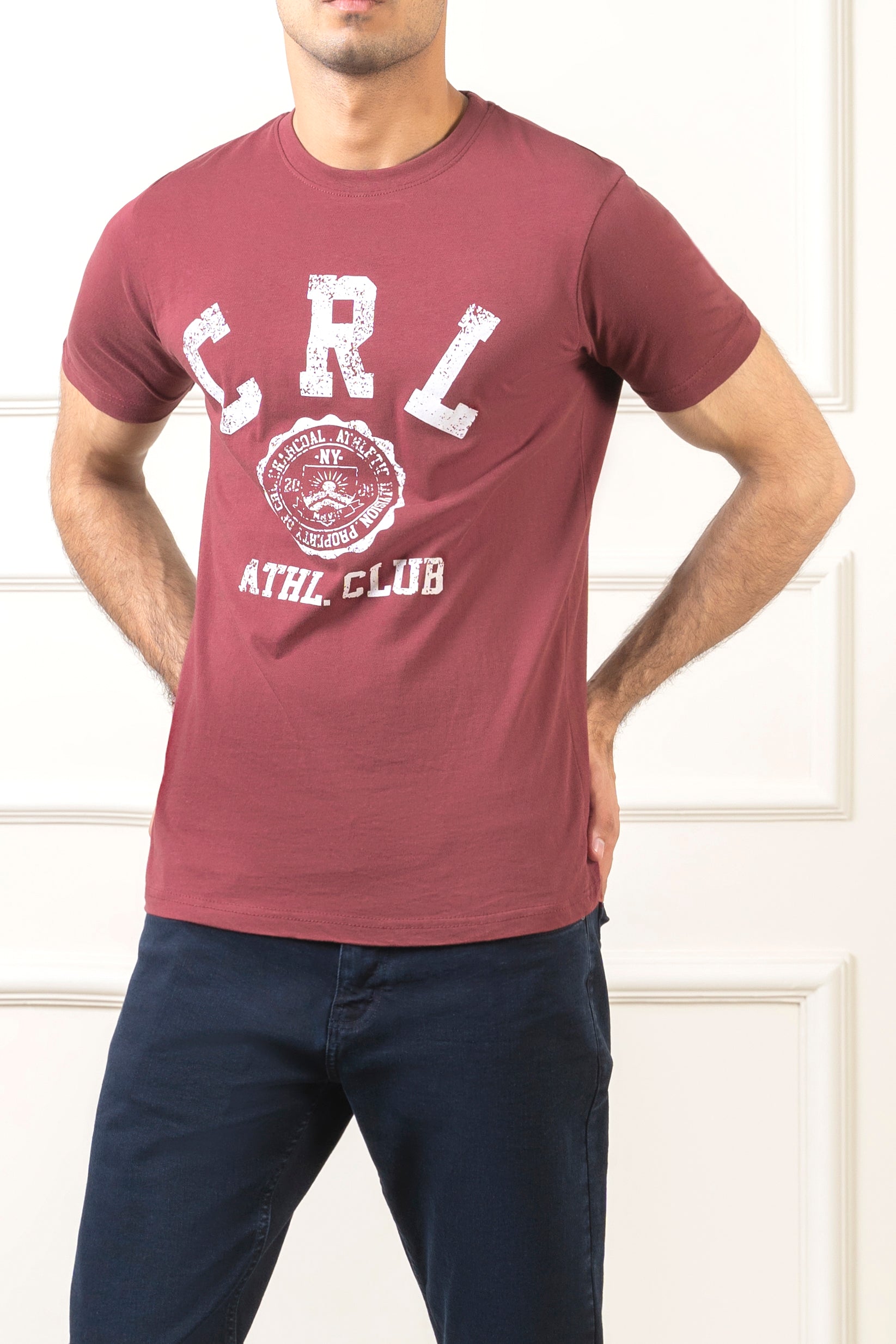 T SHIRT MAROON