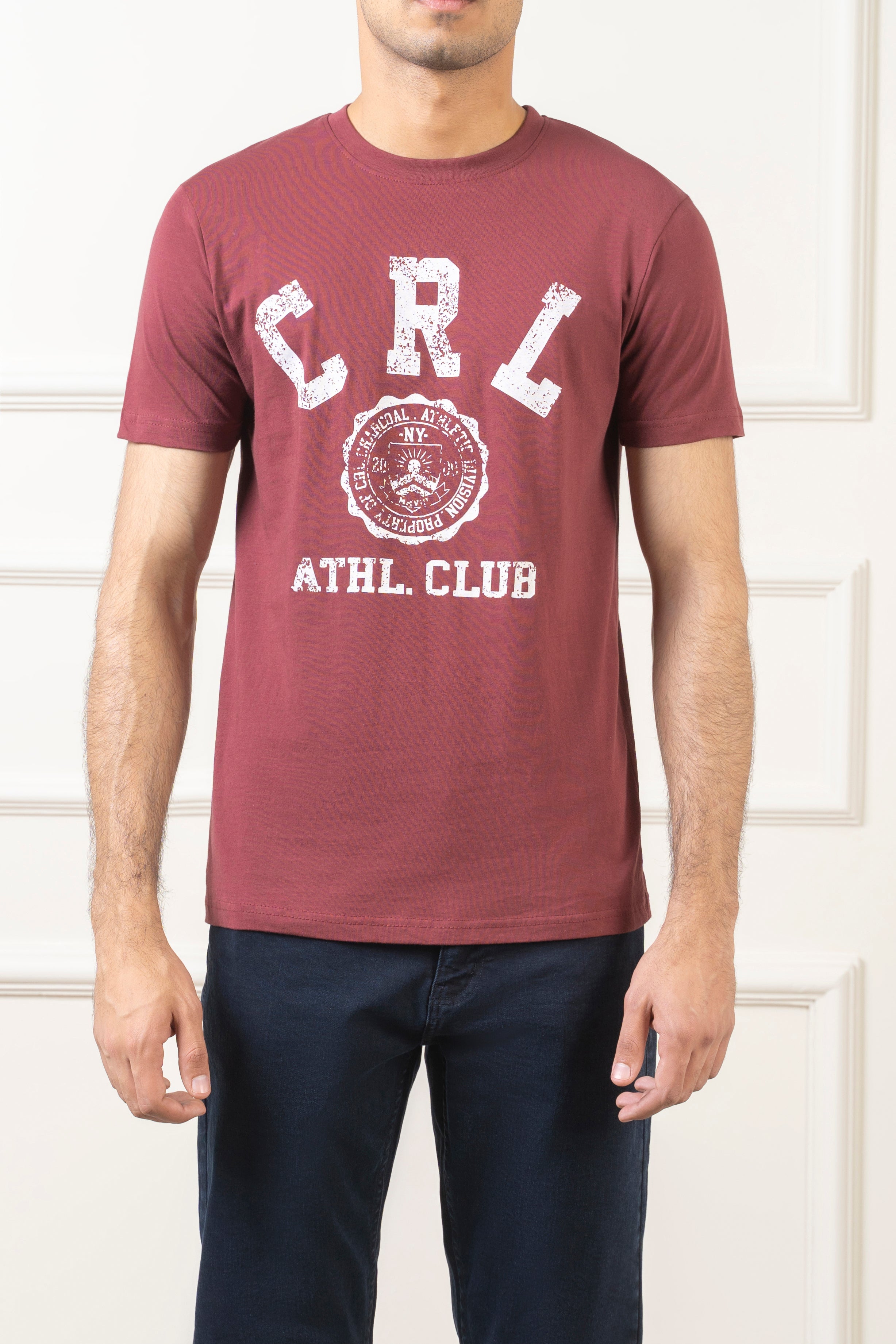 T SHIRT MAROON