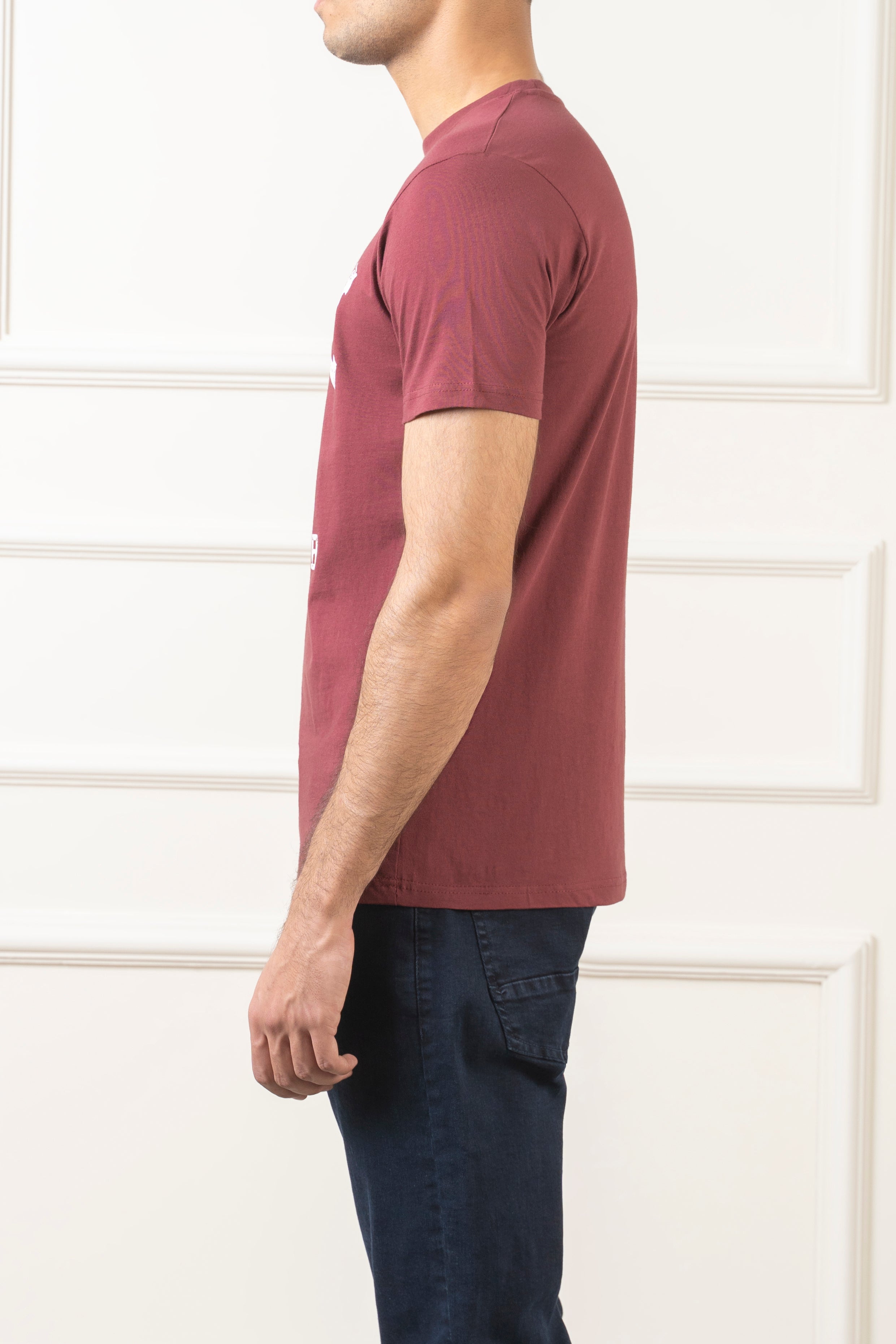 T SHIRT MAROON