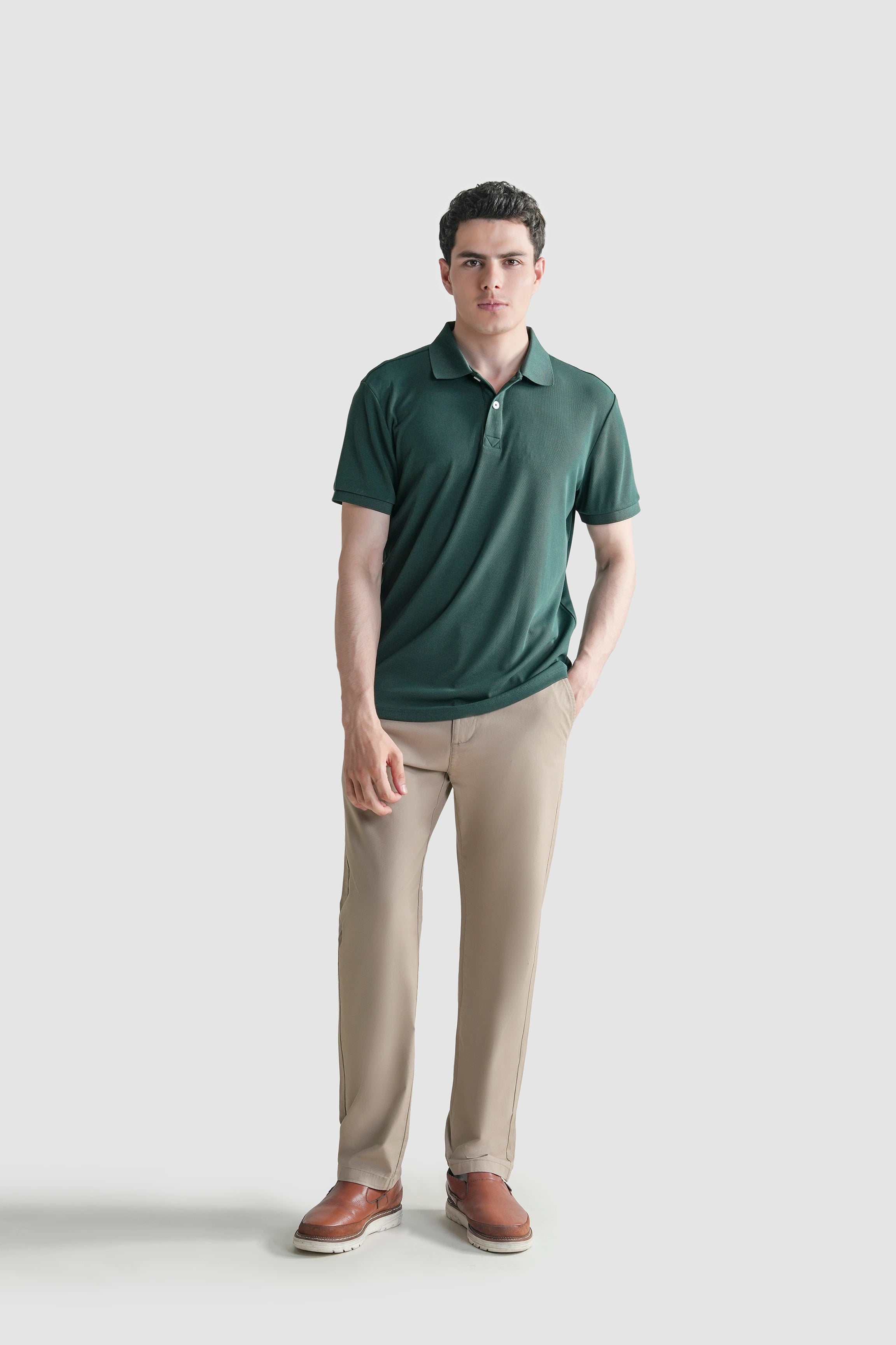 SMART FIT CLASSIC PREMIUM  POLO SHIRT GREEN