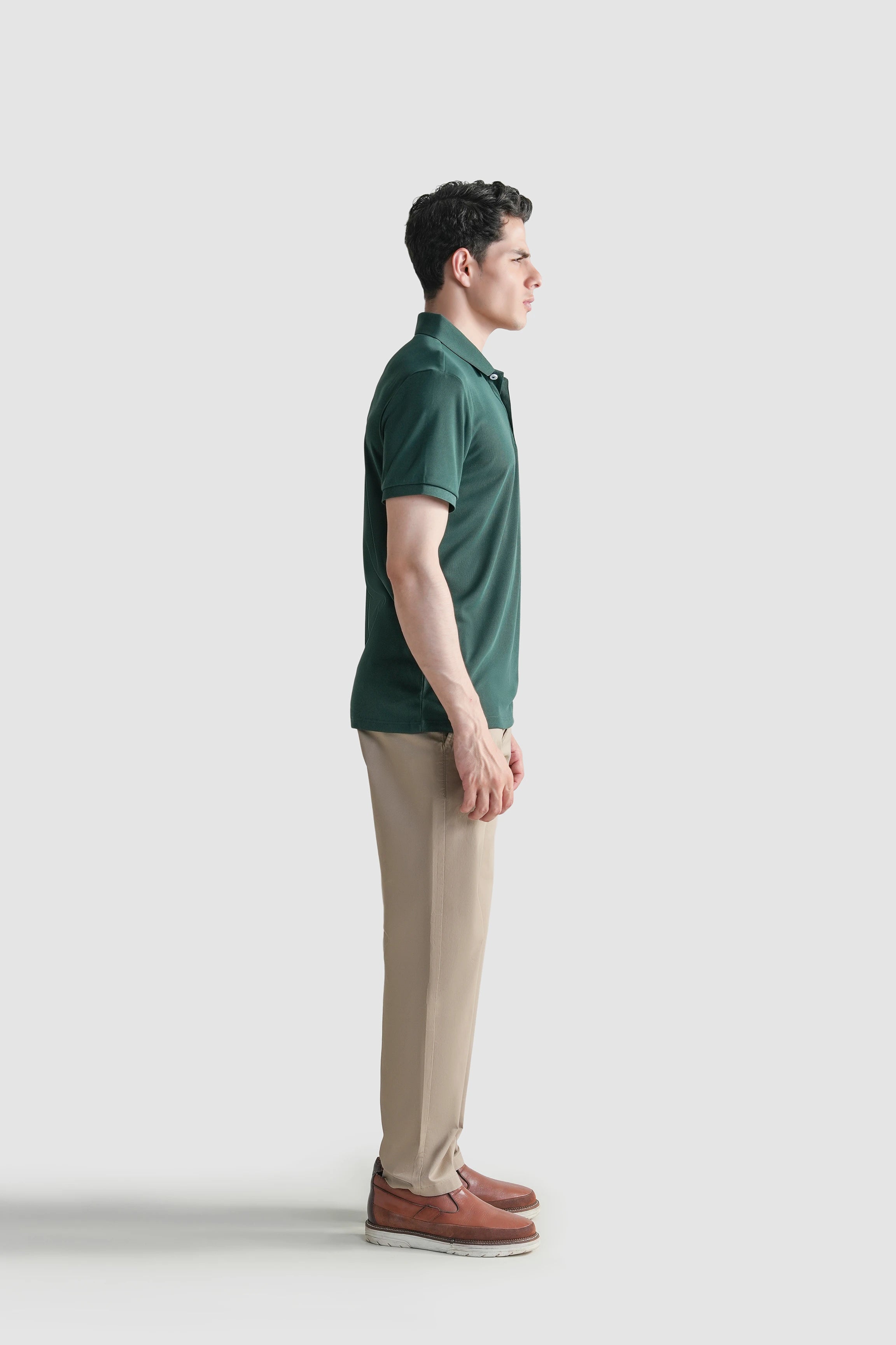 SMART FIT CLASSIC PREMIUM  POLO SHIRT GREEN