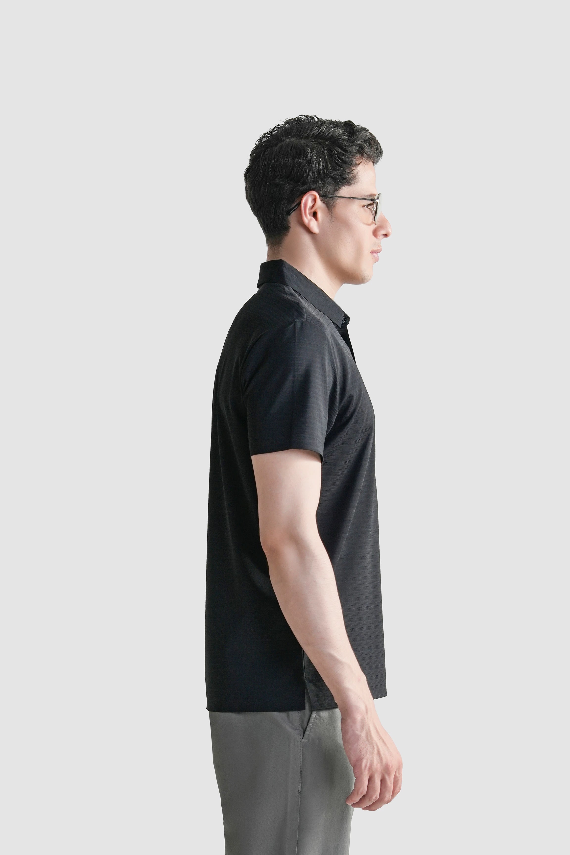 SMART FIT CLASSIC PREMIUM  POLO SHIRT BLACK