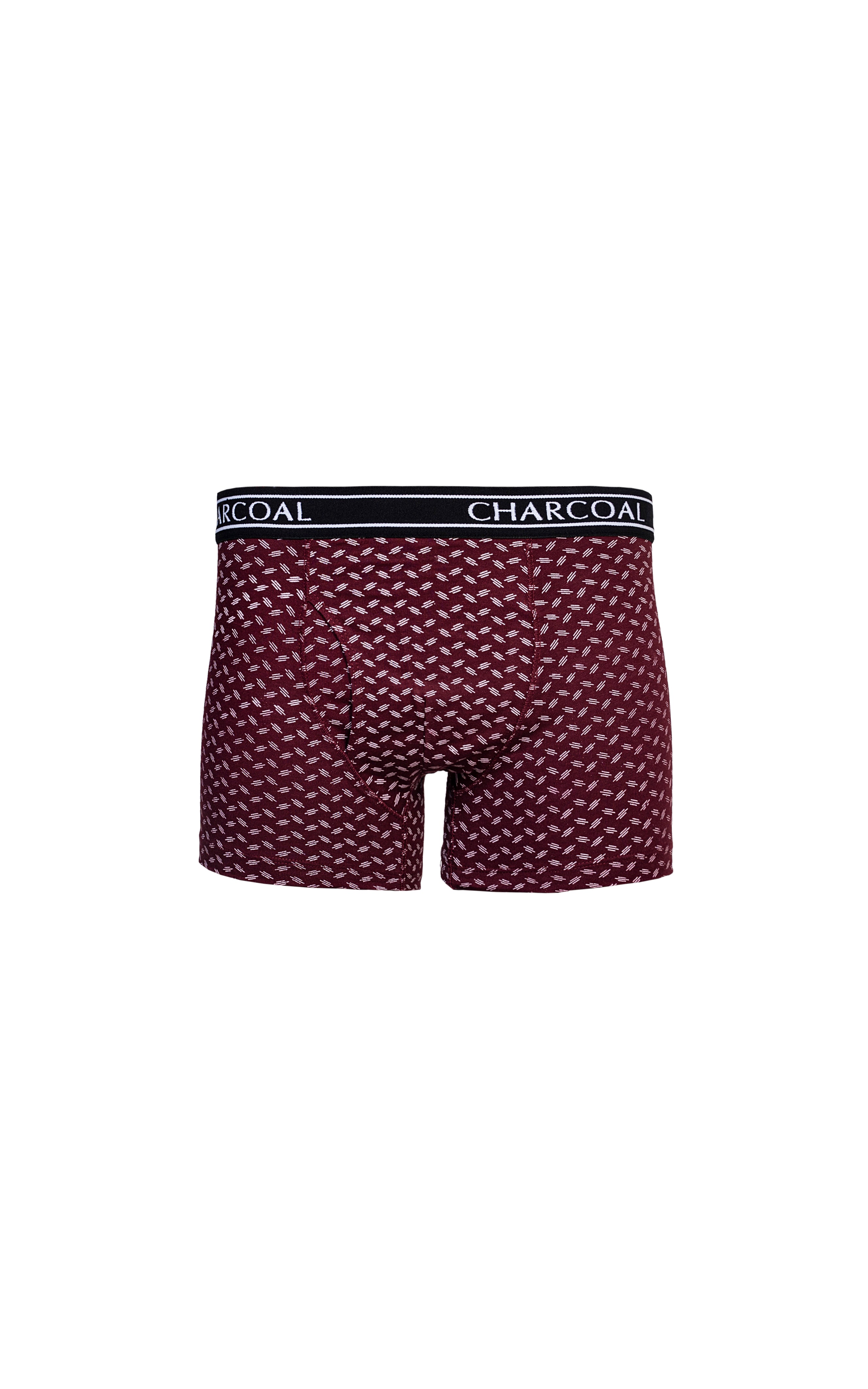 KNIT BOXER MAROON