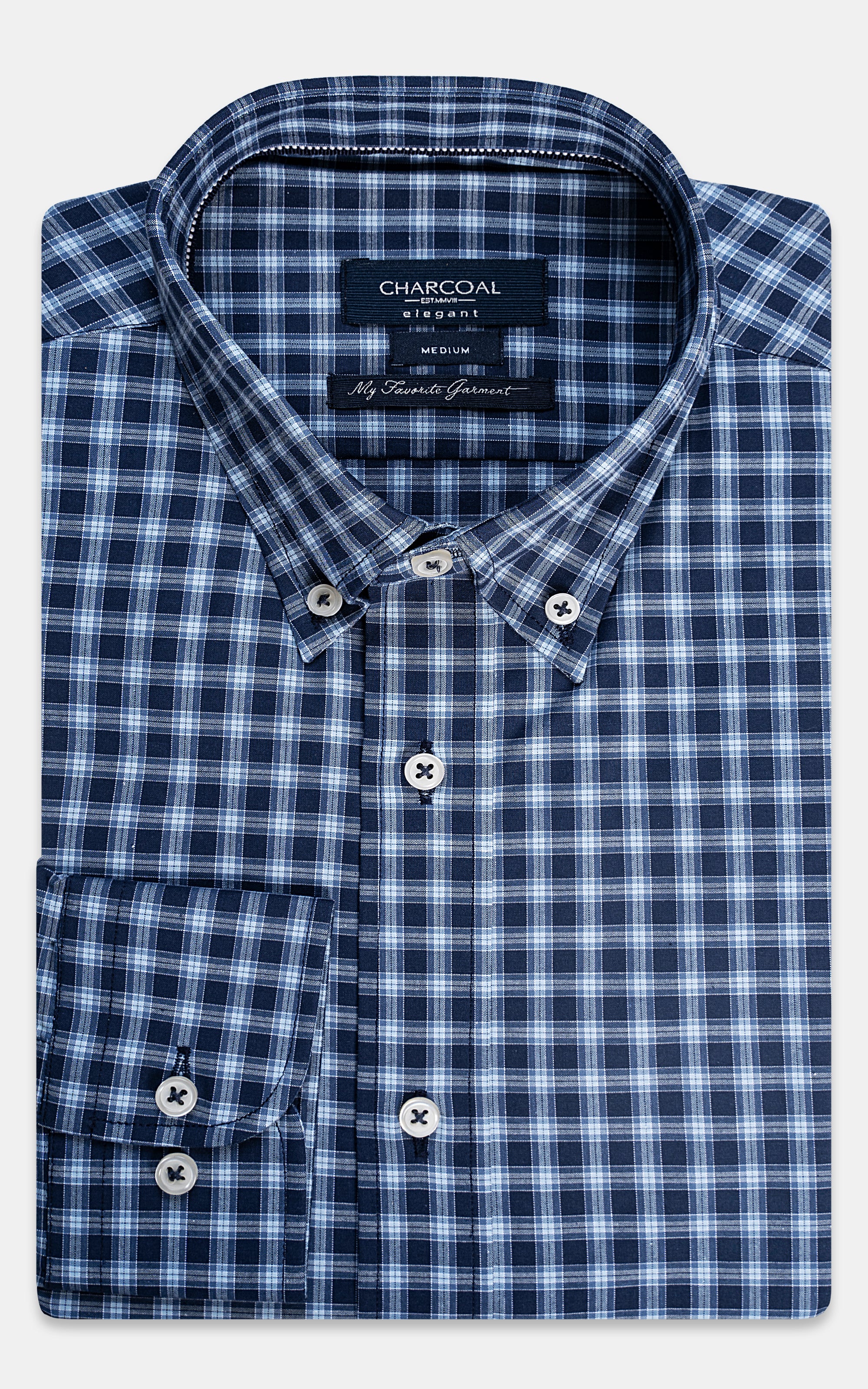 SEMI FORMAL SHIRT NAVY