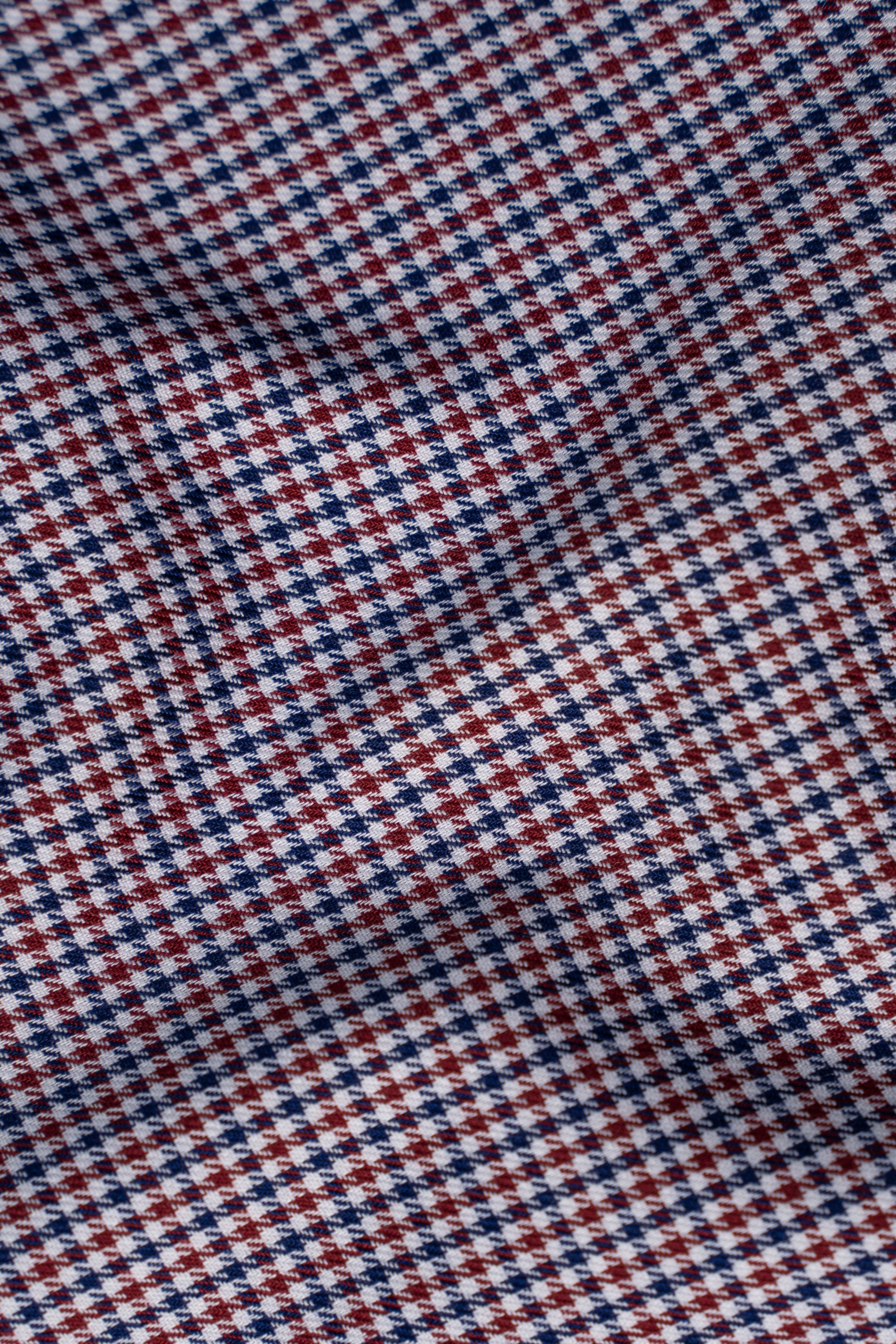SEMI FORMAL SHIRT NAVY MAROON