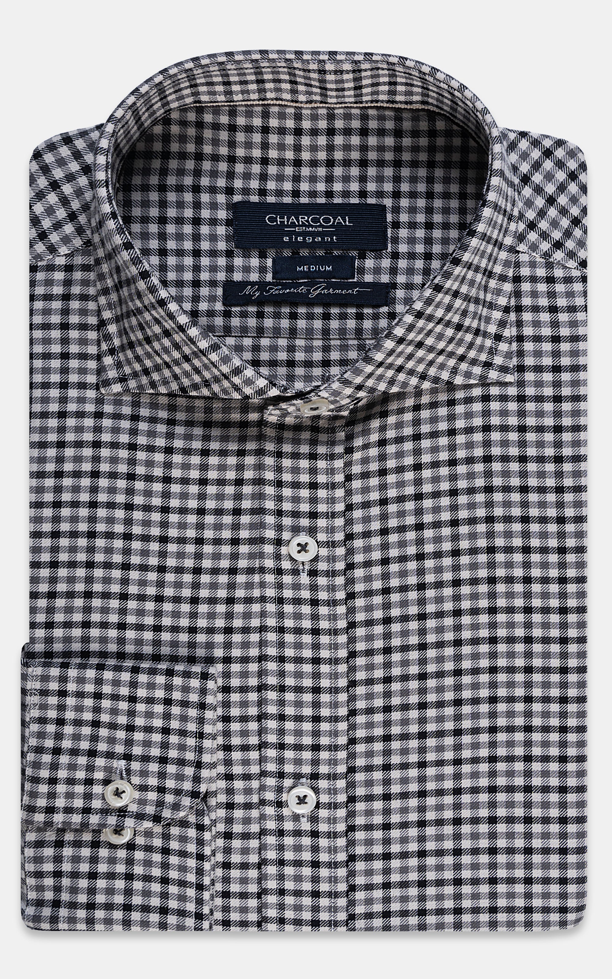 SEMI FORMAL SHIRT GREY