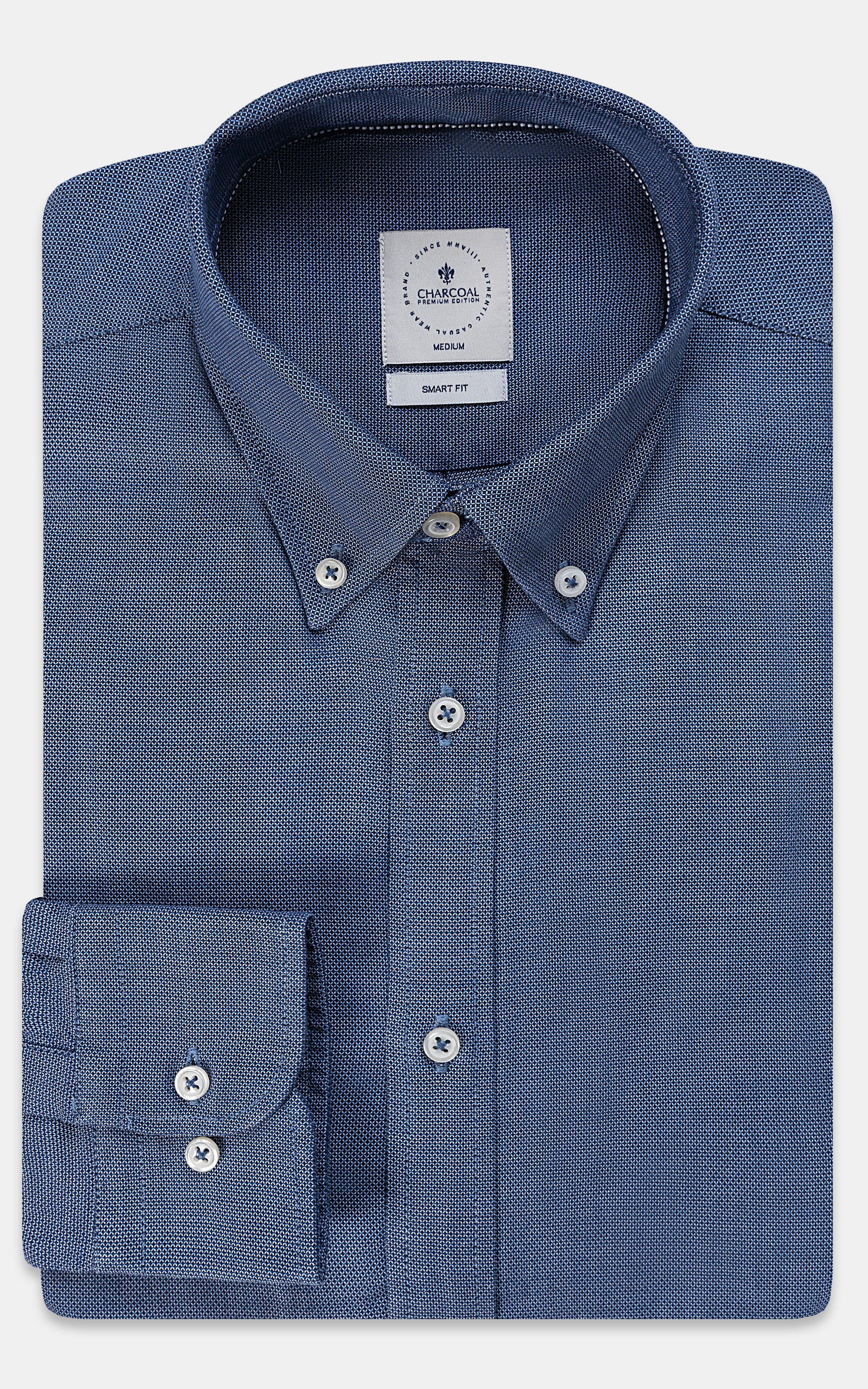 SMART SHIRT BLUISH GREY