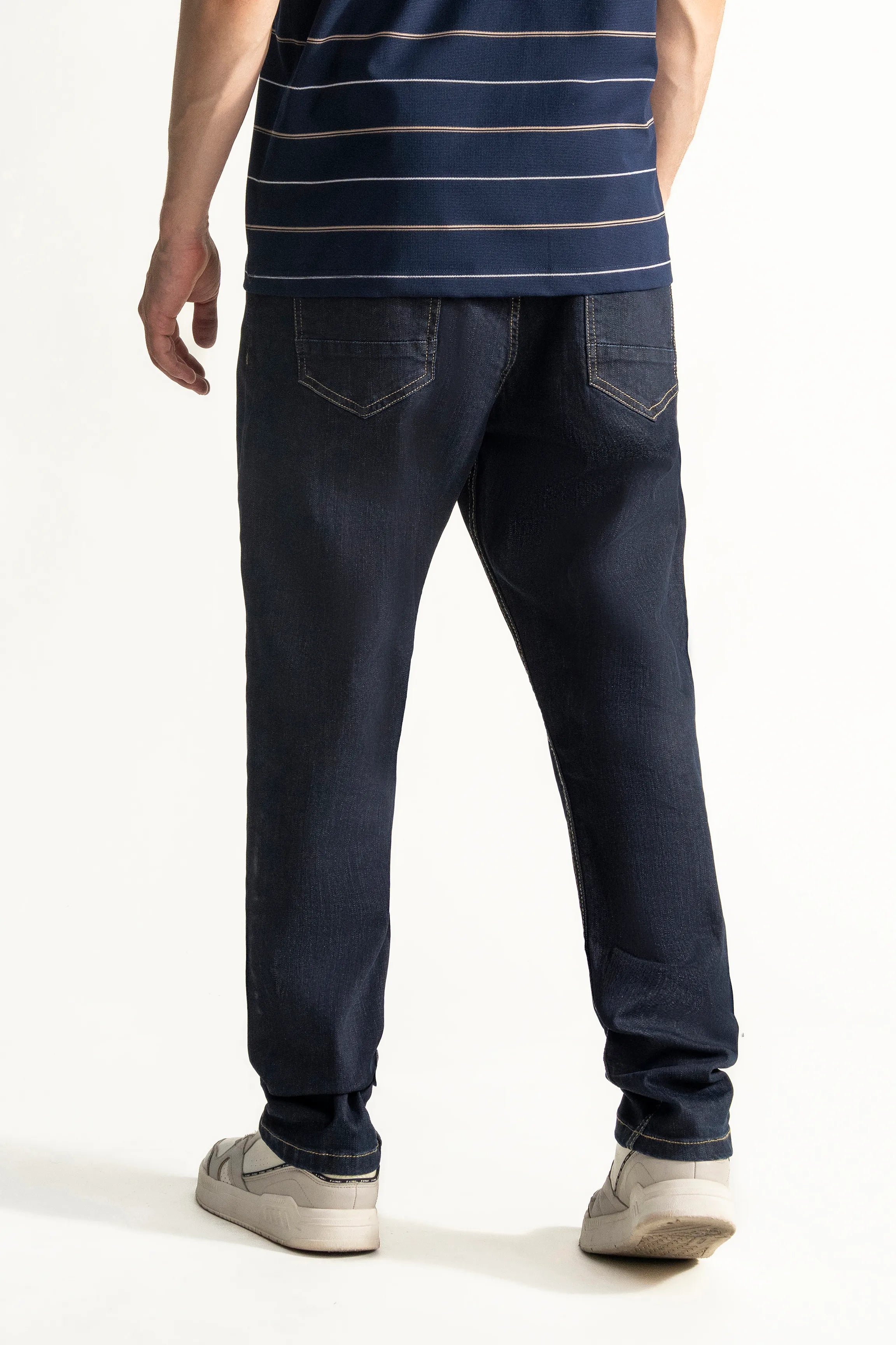 REGULAR TAPERED FIT JEAN DARK BLUE