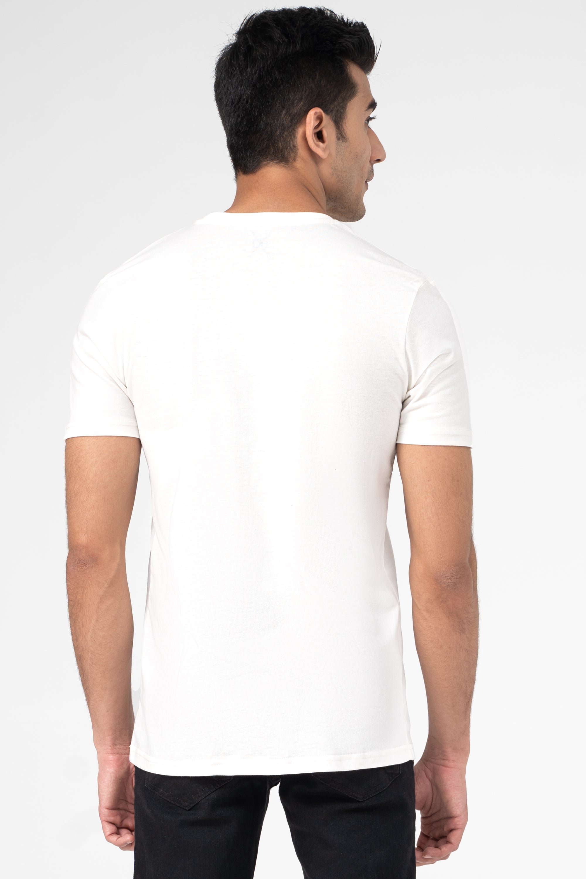 GRAPHIC T SHIRT OFF WHITE