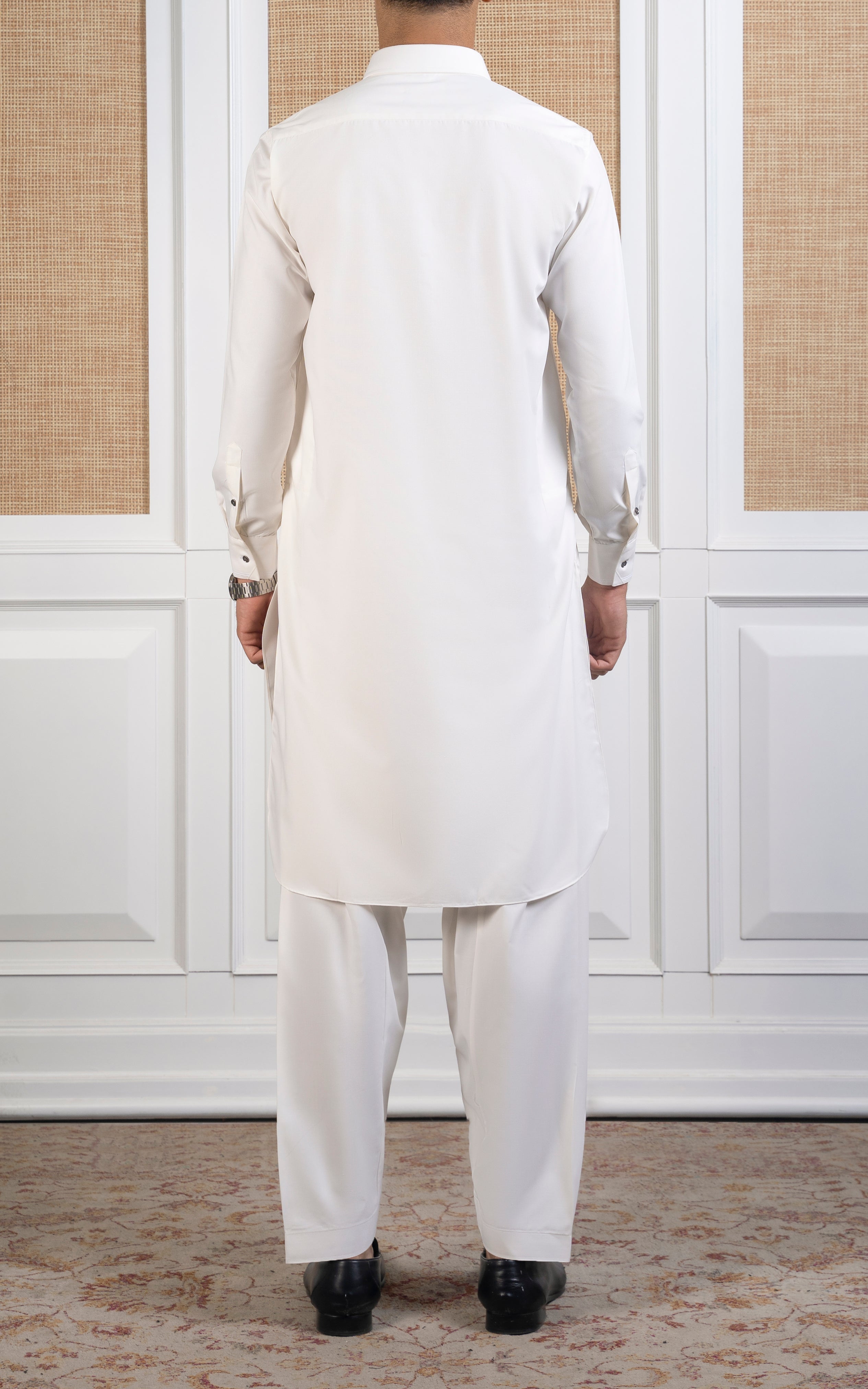 BLENDED KAMEEZ SHALW-SIGNATURE COLLECTION WHITE