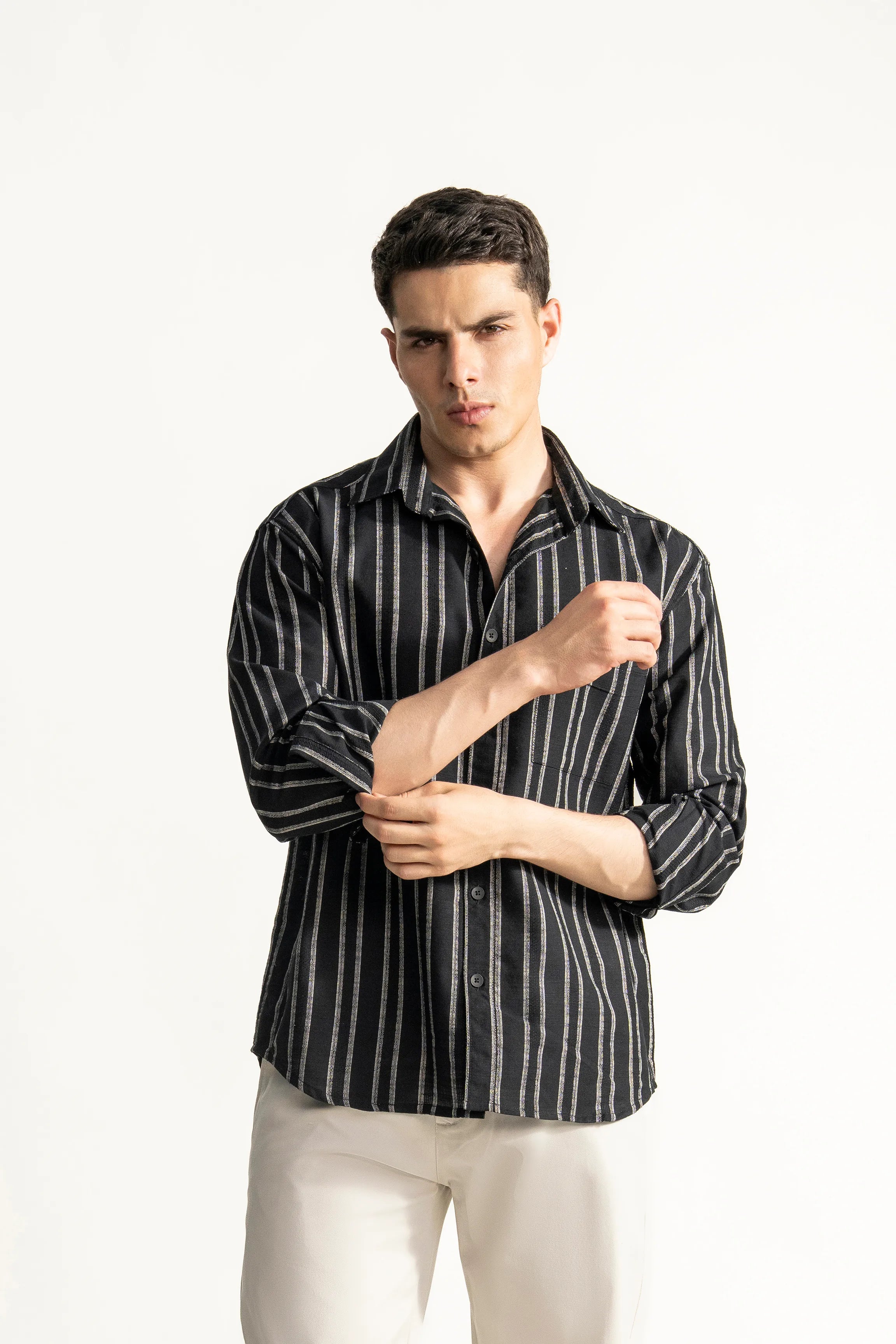 CASUAL SHIRT BLACK