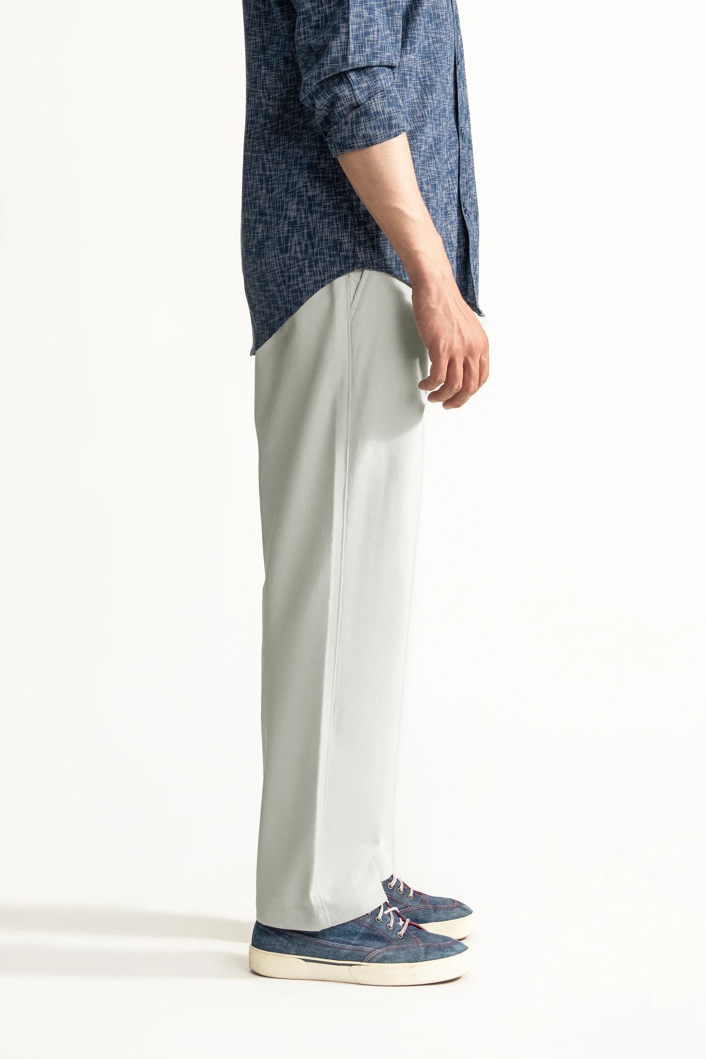 STRAIGHT FIT CROSS POCKET PANT OATMEAL