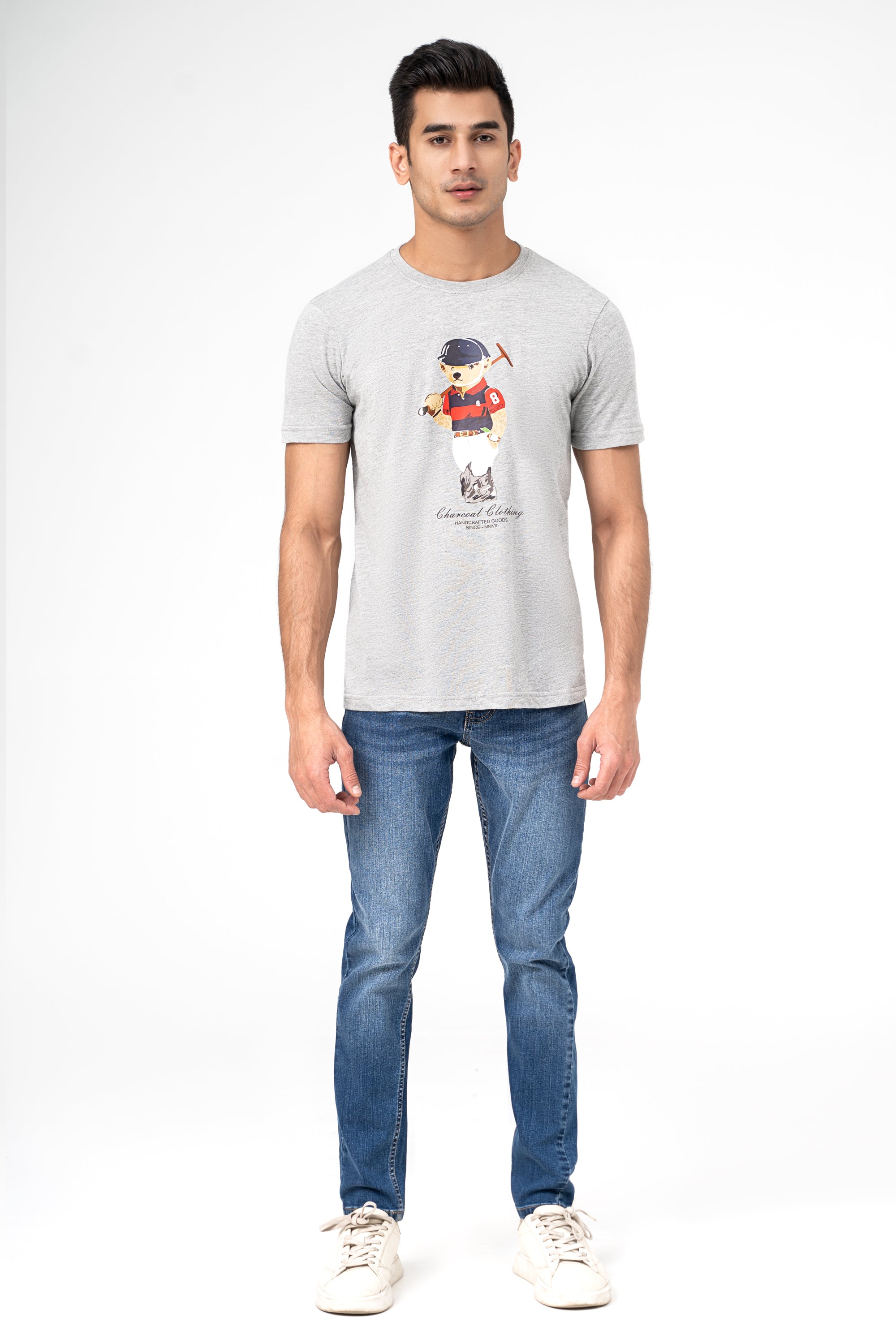 GRAPHIC T SHIRT HYDER GREY