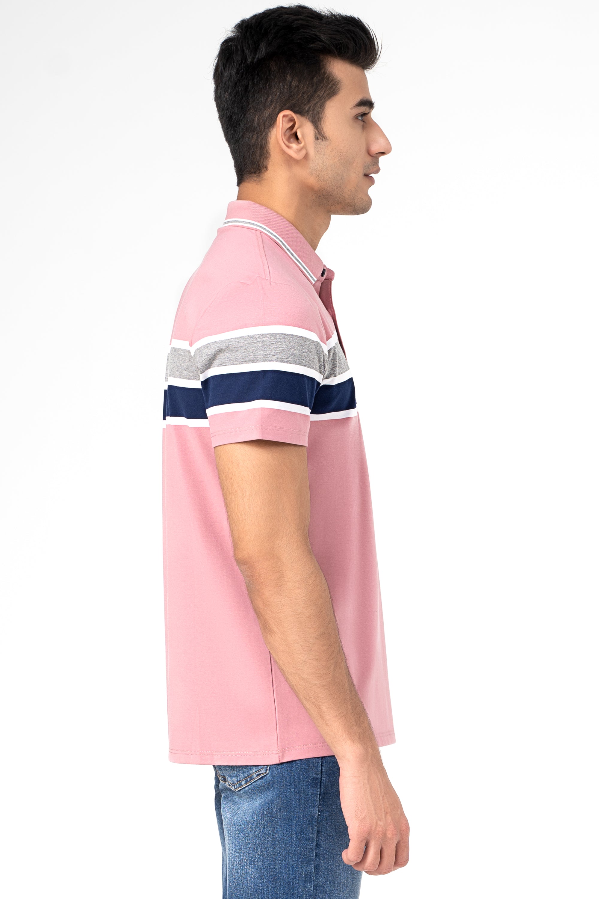 EXECUTIVE ICONIC POLO CORAL PINK