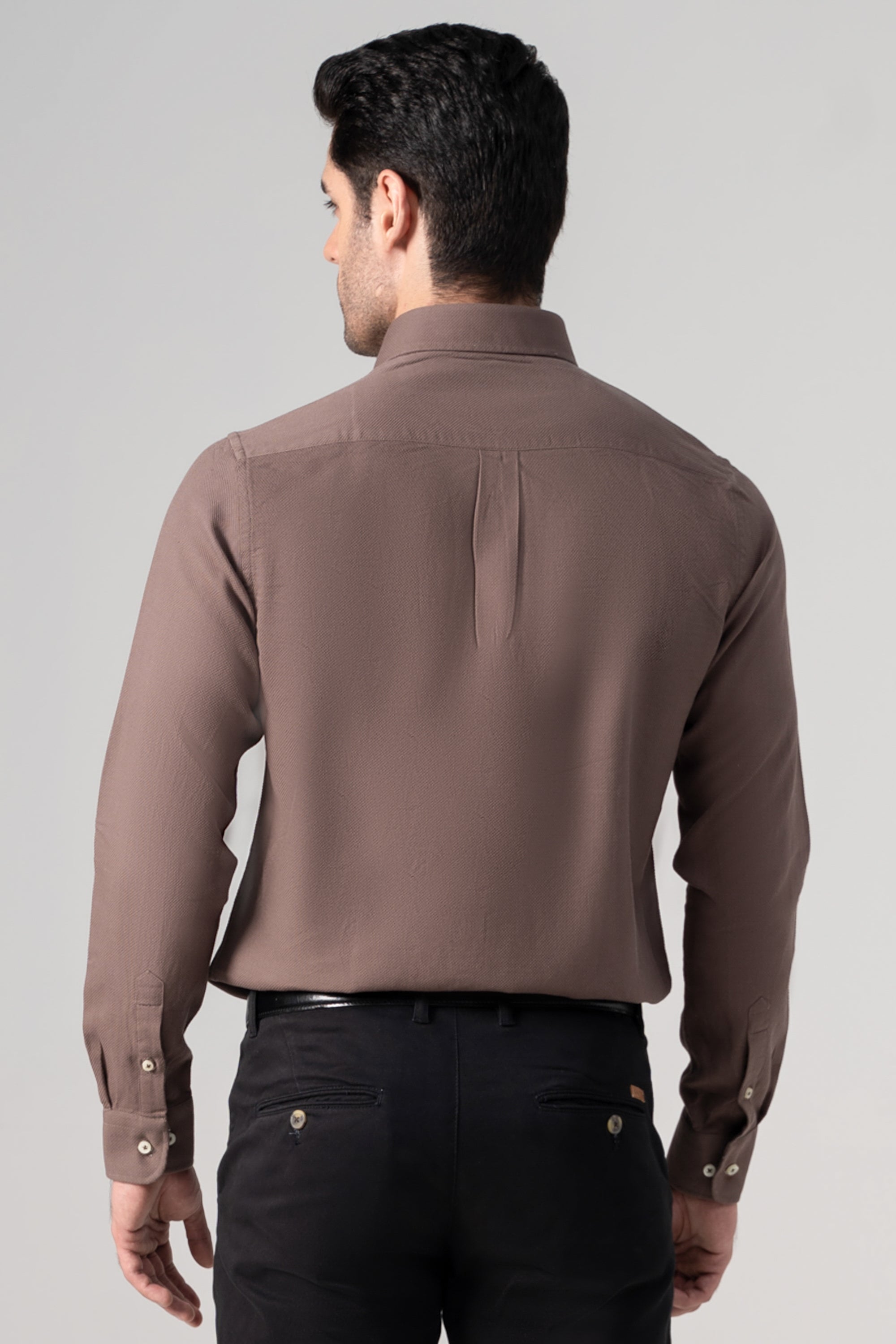 SMART SHIRT BROWN