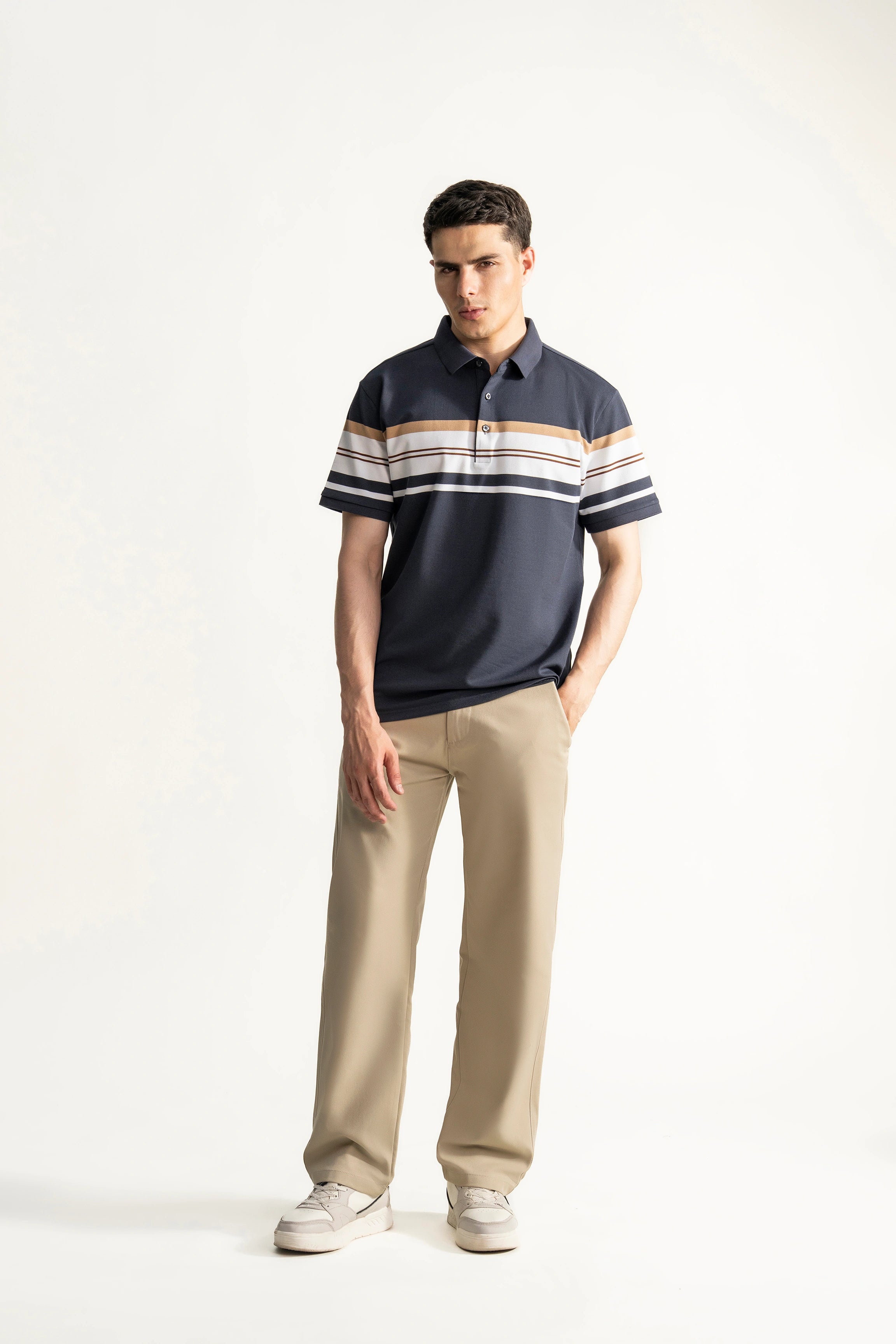 POLO SHIRT SMART FIT DARK GREY