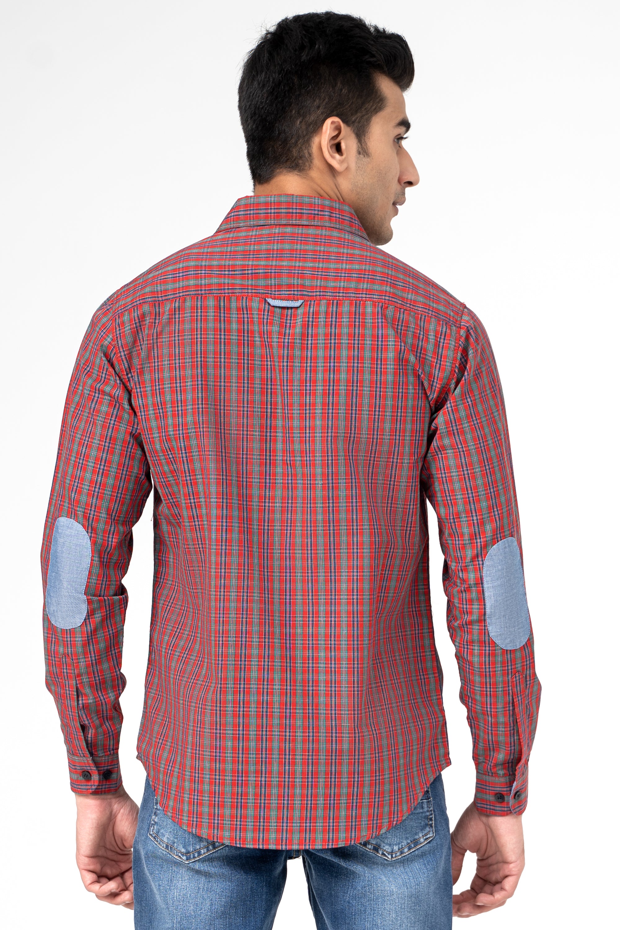 CASUAL SHIRT RED CHECK