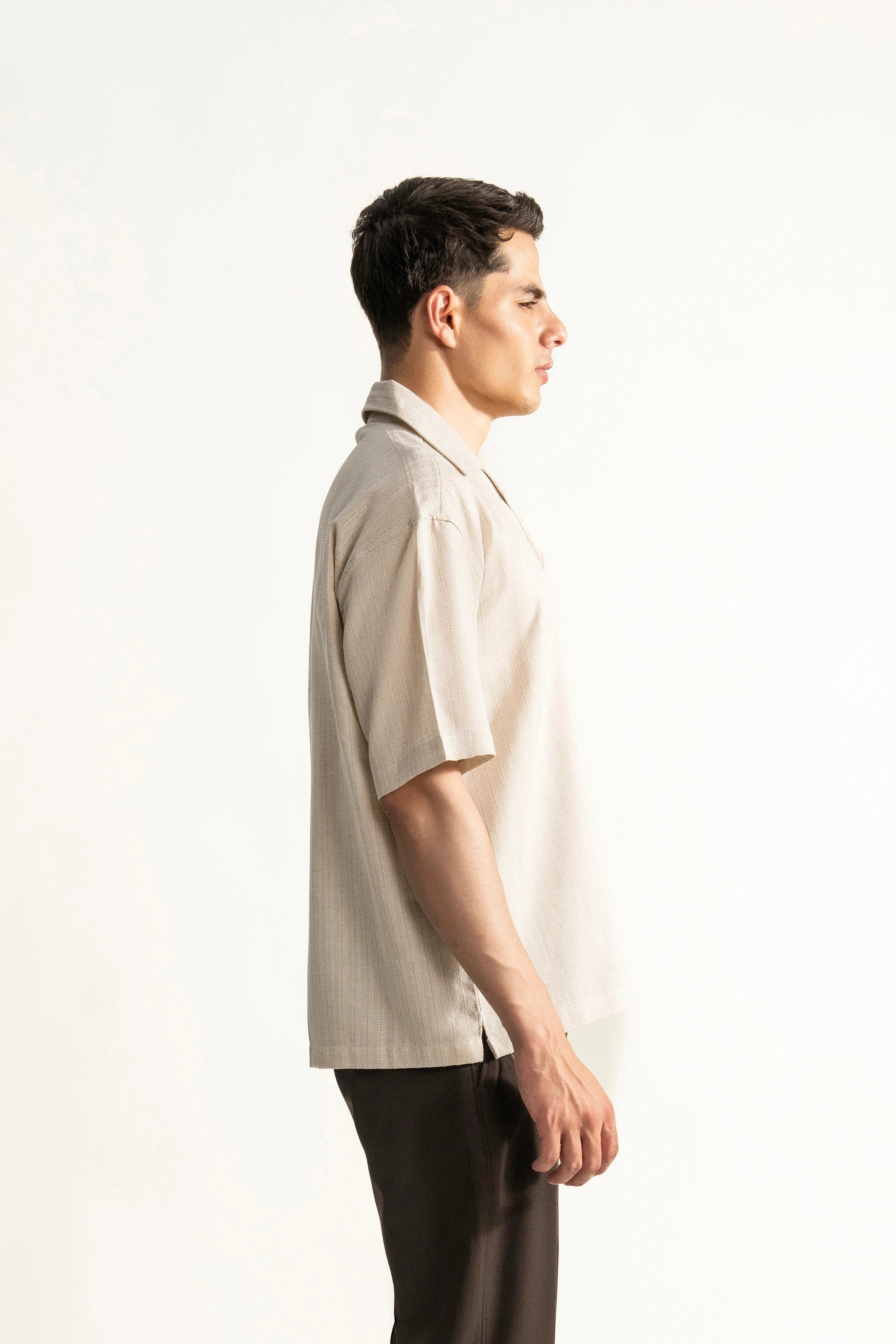CASUAL SHIRT RELAXED FIT KHAKI