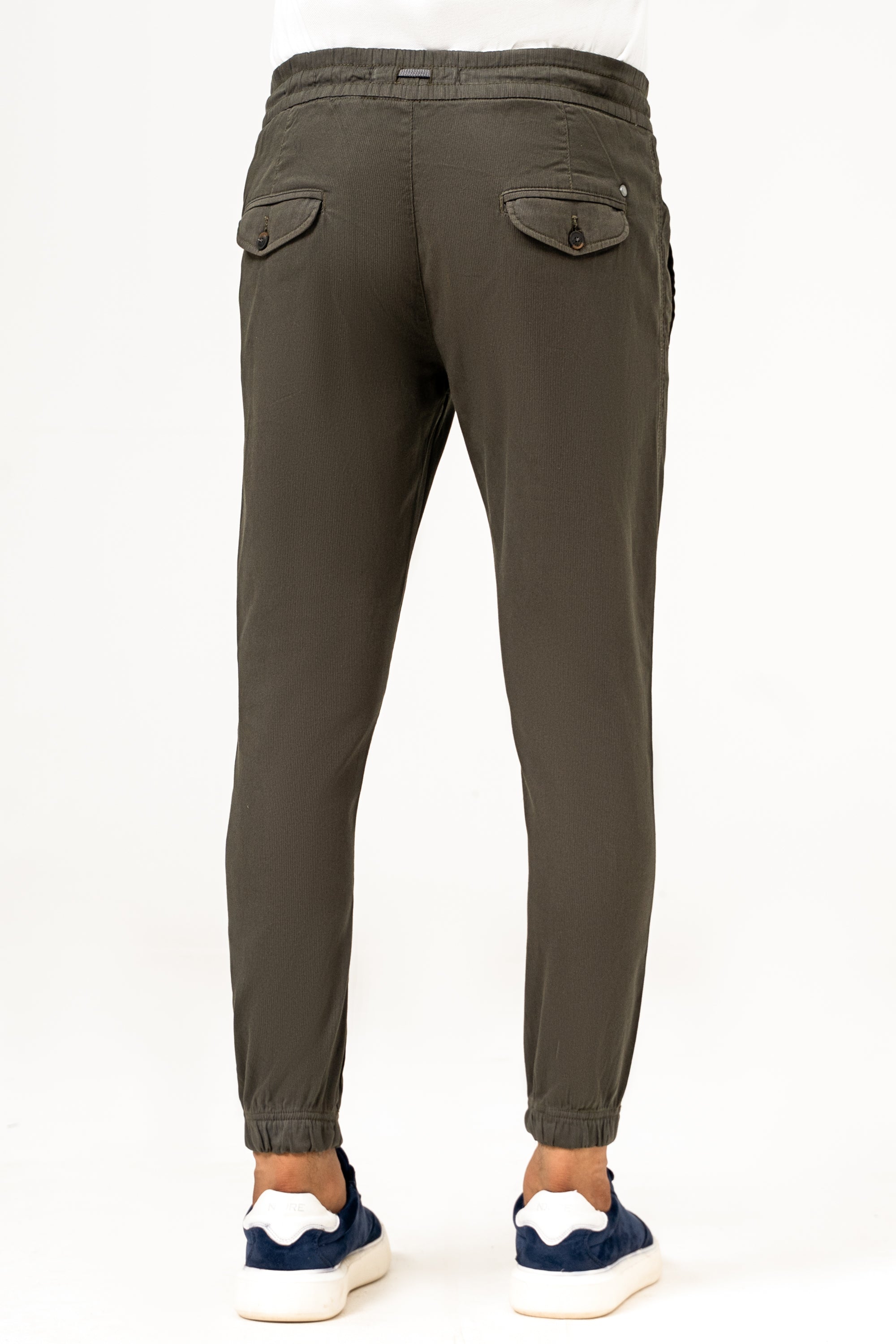 CASUAL JOGGER TROUSER  OLIVE