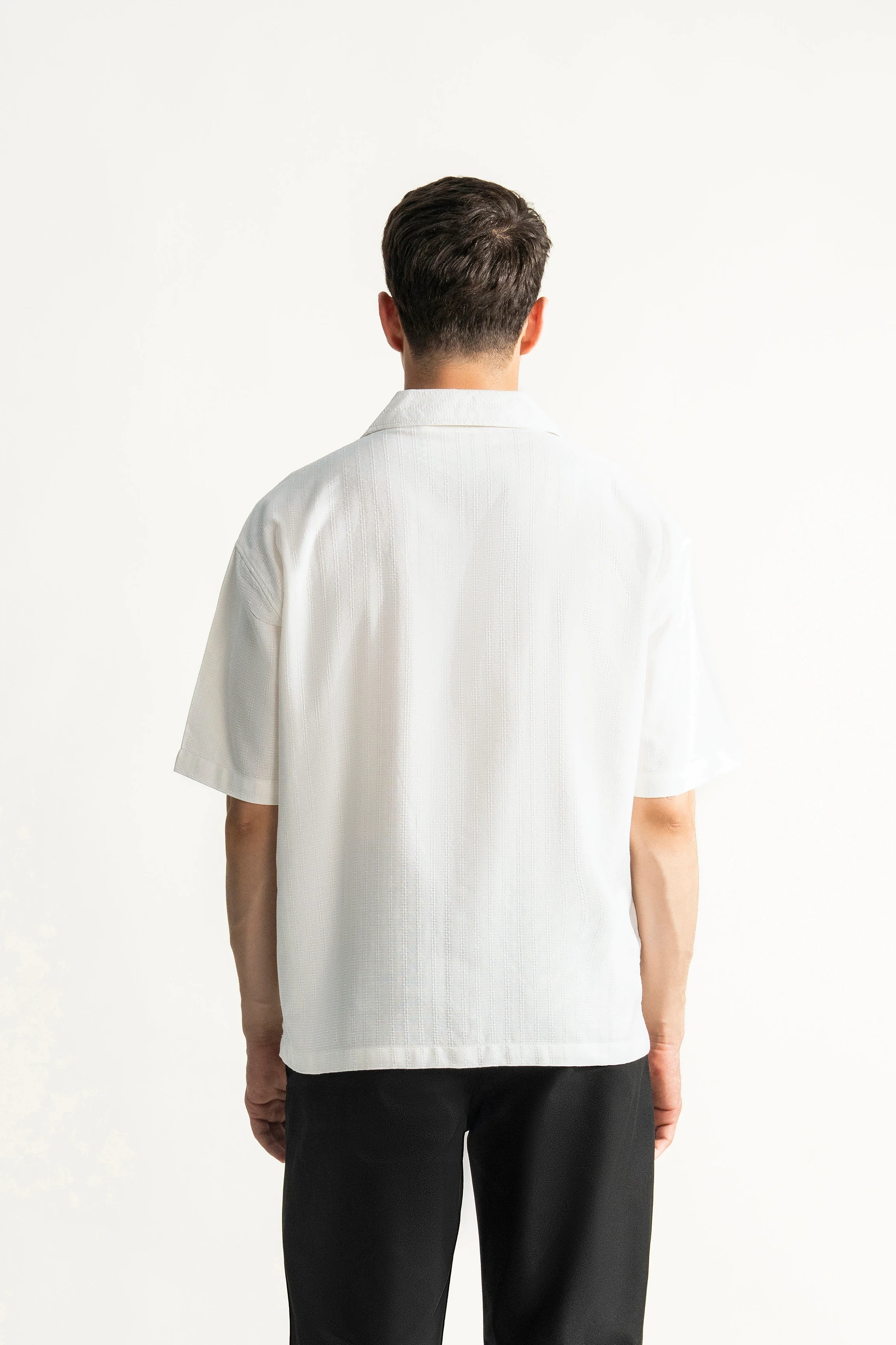 CASUAL SHIRT RELAXED FIT WHITE