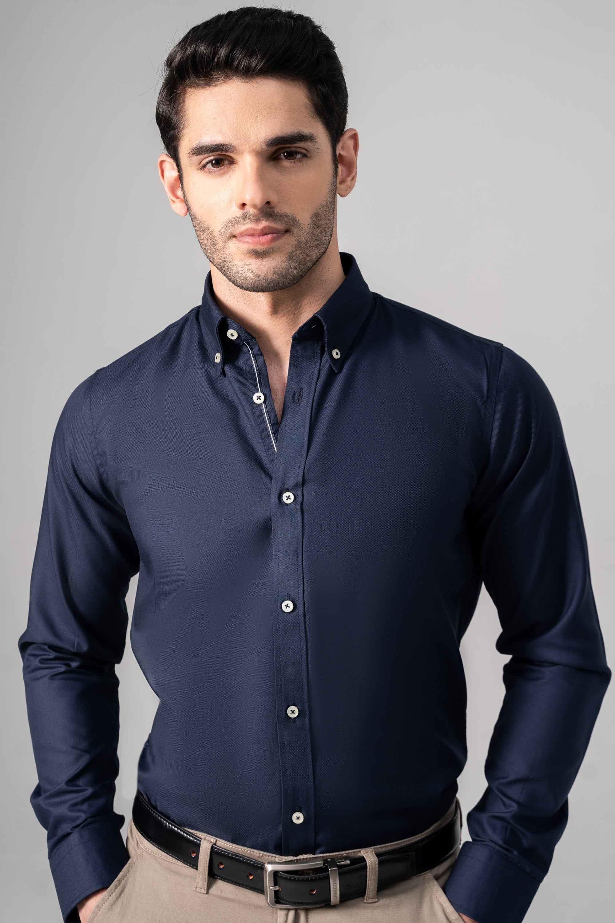 SMART SHIRT NAVY