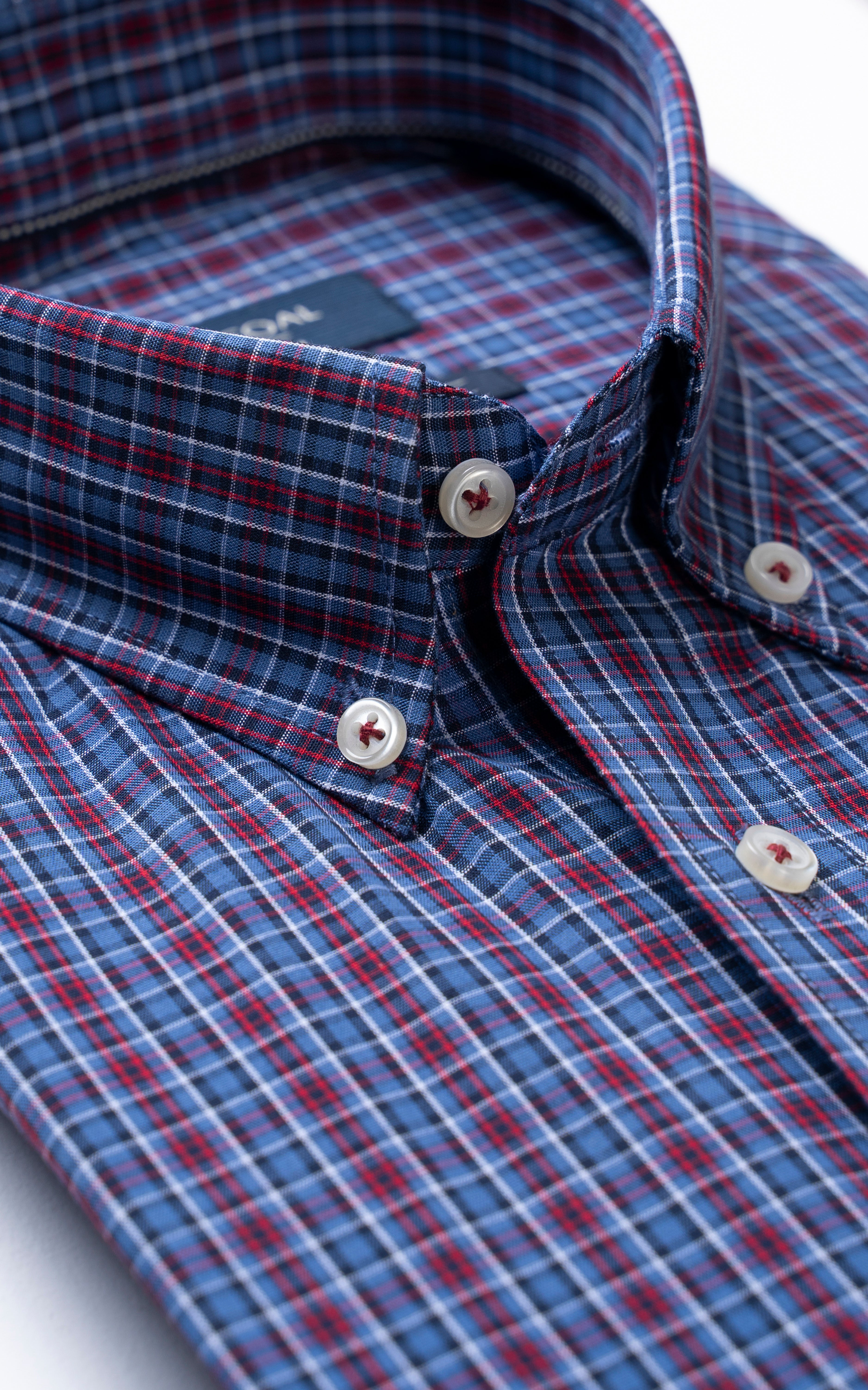 SEMI FORMAL SHIRT BLUE CHECK