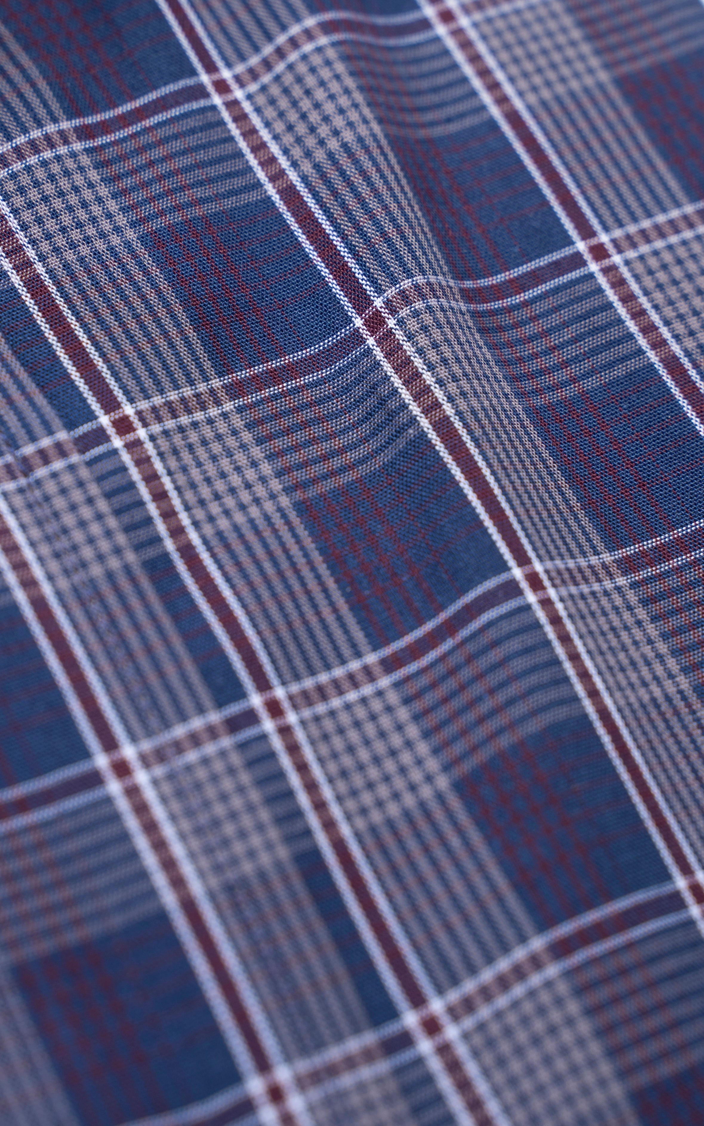 SEMI FORMAL SHIRT NAVY MAROON