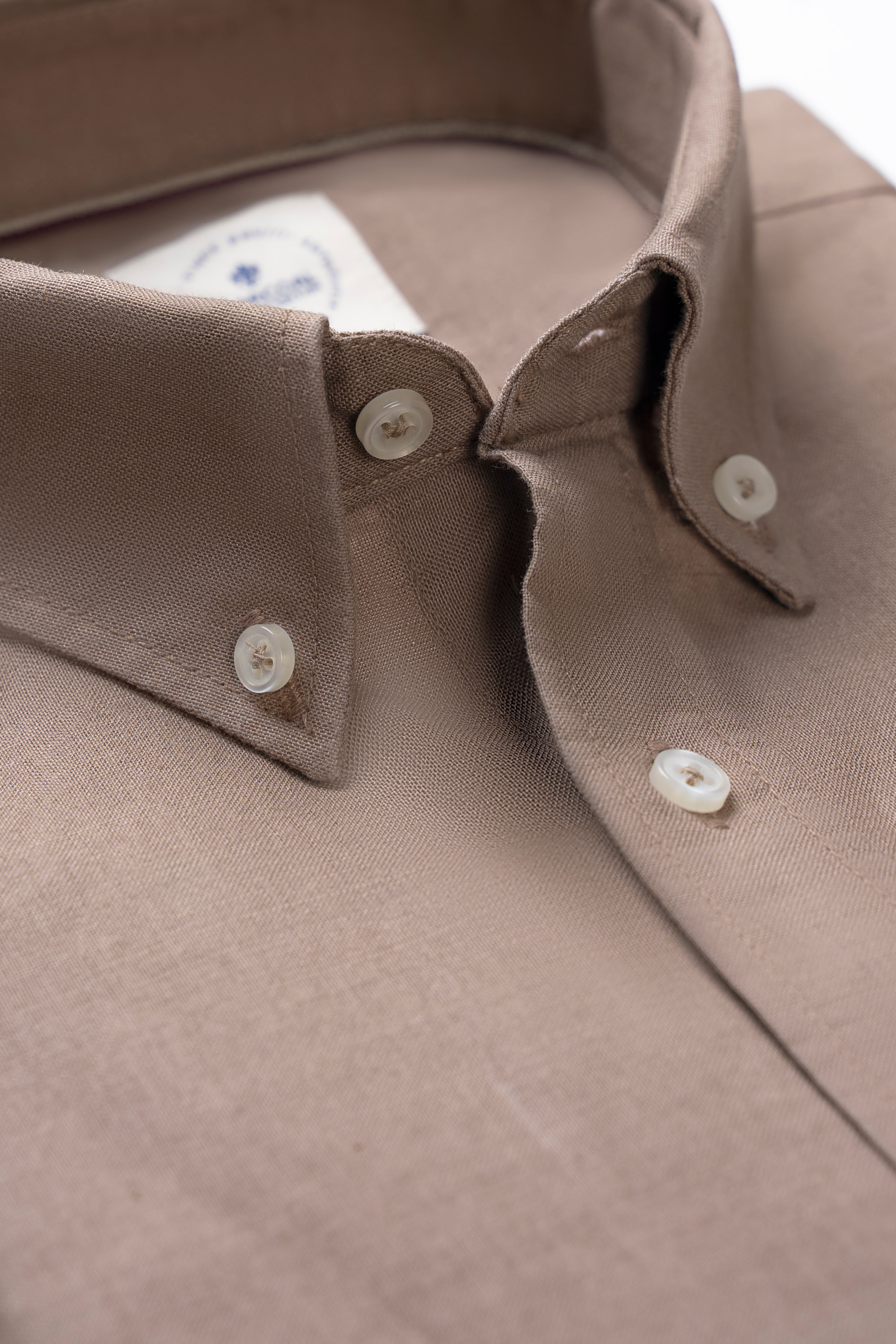 LINEN SMART SHIRT KHAKI