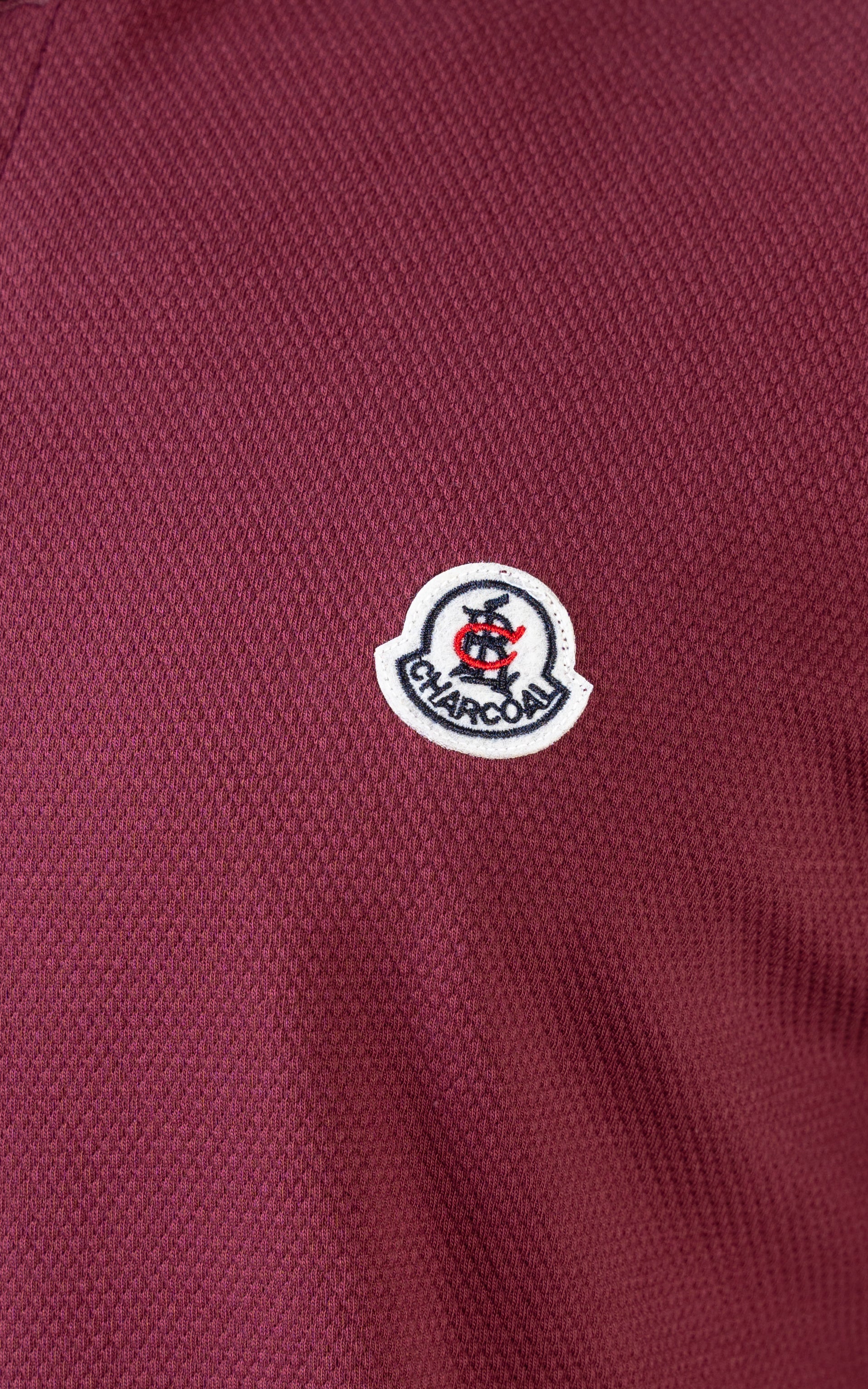 HENLEY SHIRT MAROON