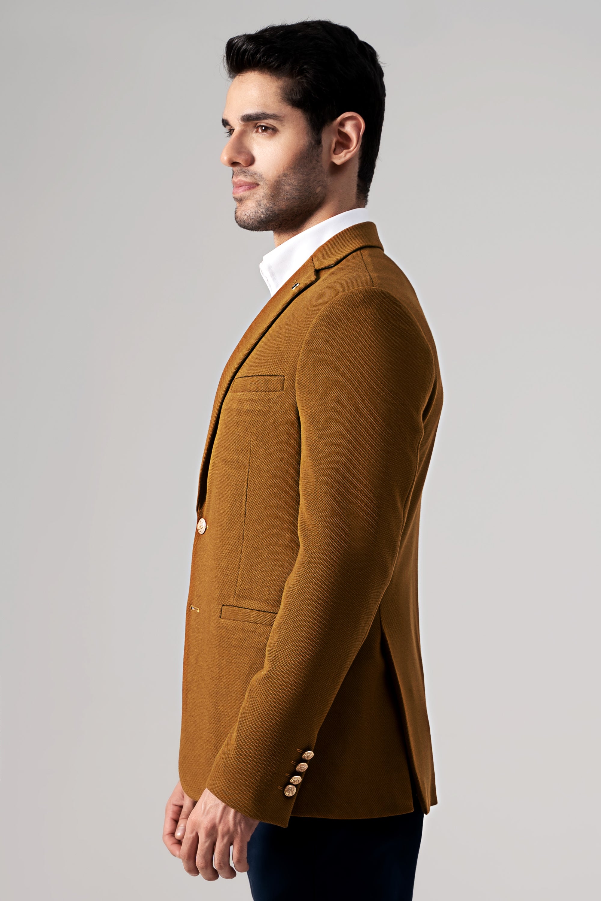 Mens mustard coat online