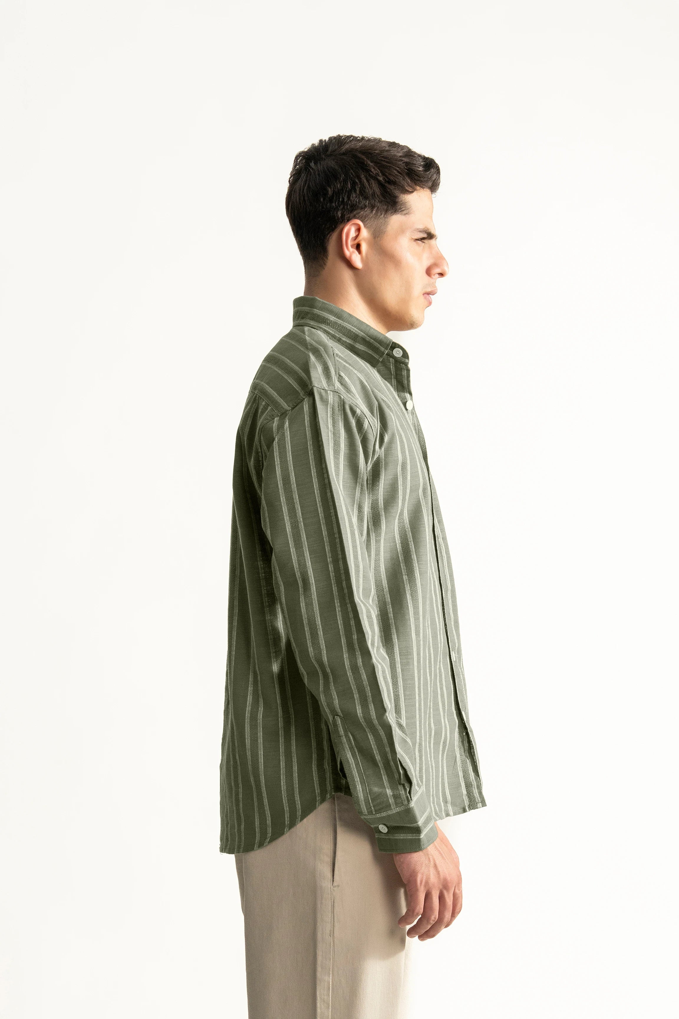 CASUAL SHIRT GREEN
