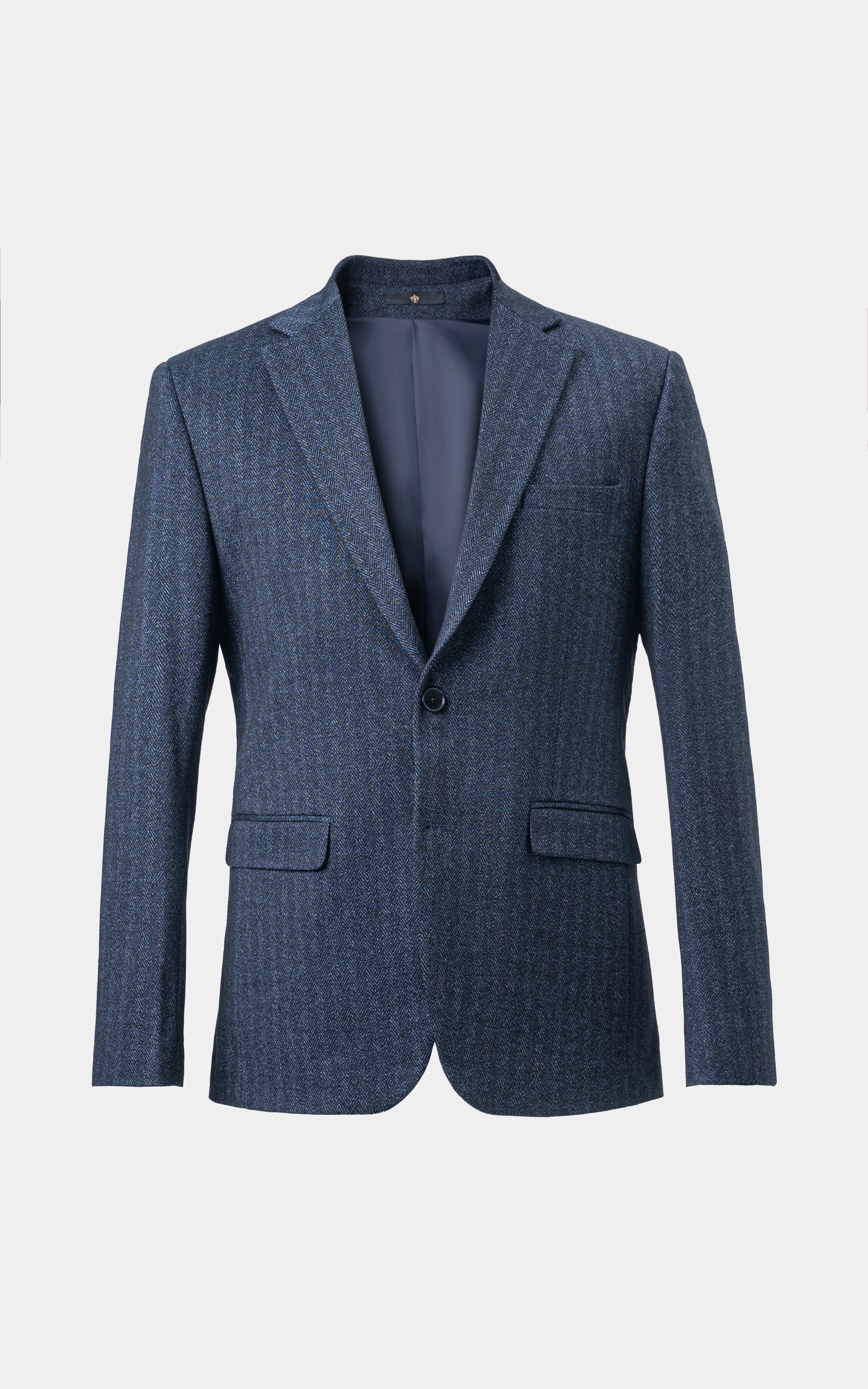 Self Lining Casual Coat Navy