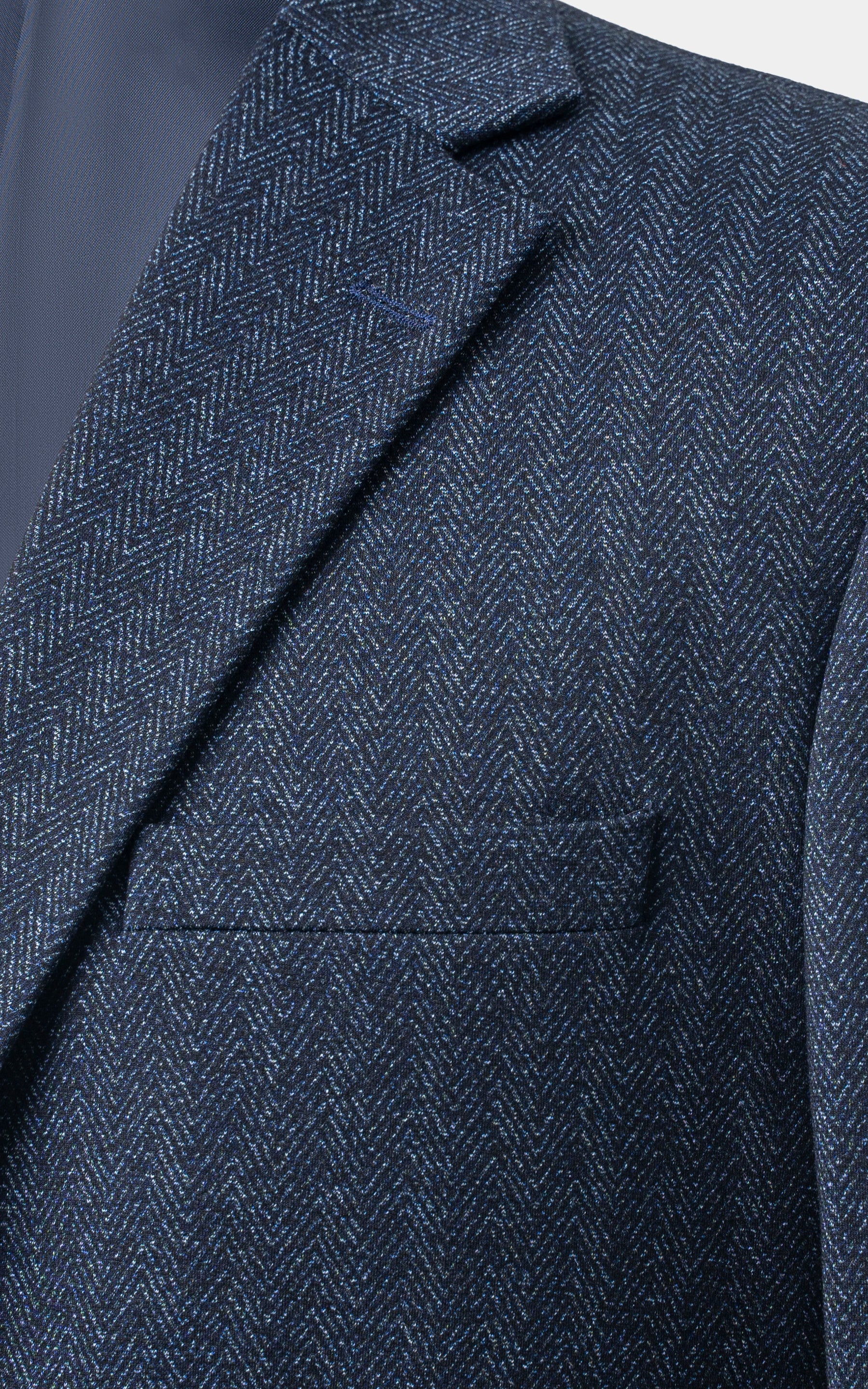 Self Lining Casual Coat Navy